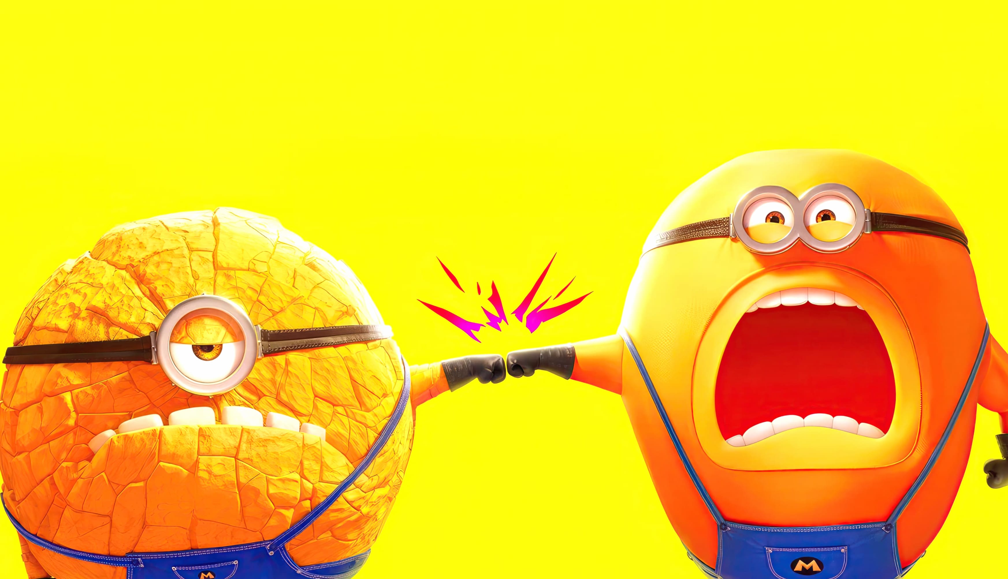 Despicable Me 4 Jerry Mega Minion vs Bob wallpapers HD quality