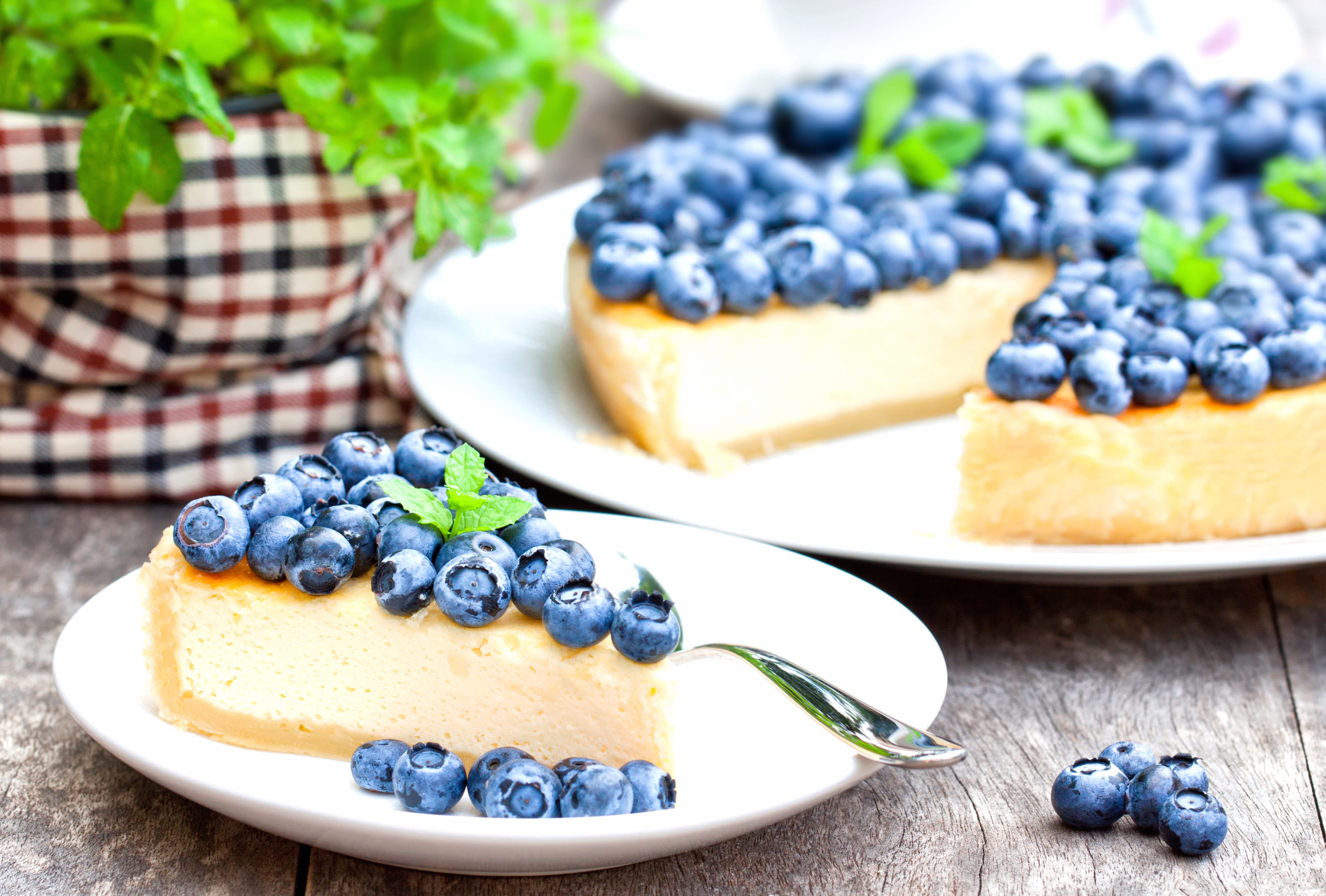 Dessert Blueberry Baking Food Pie wallpapers HD quality