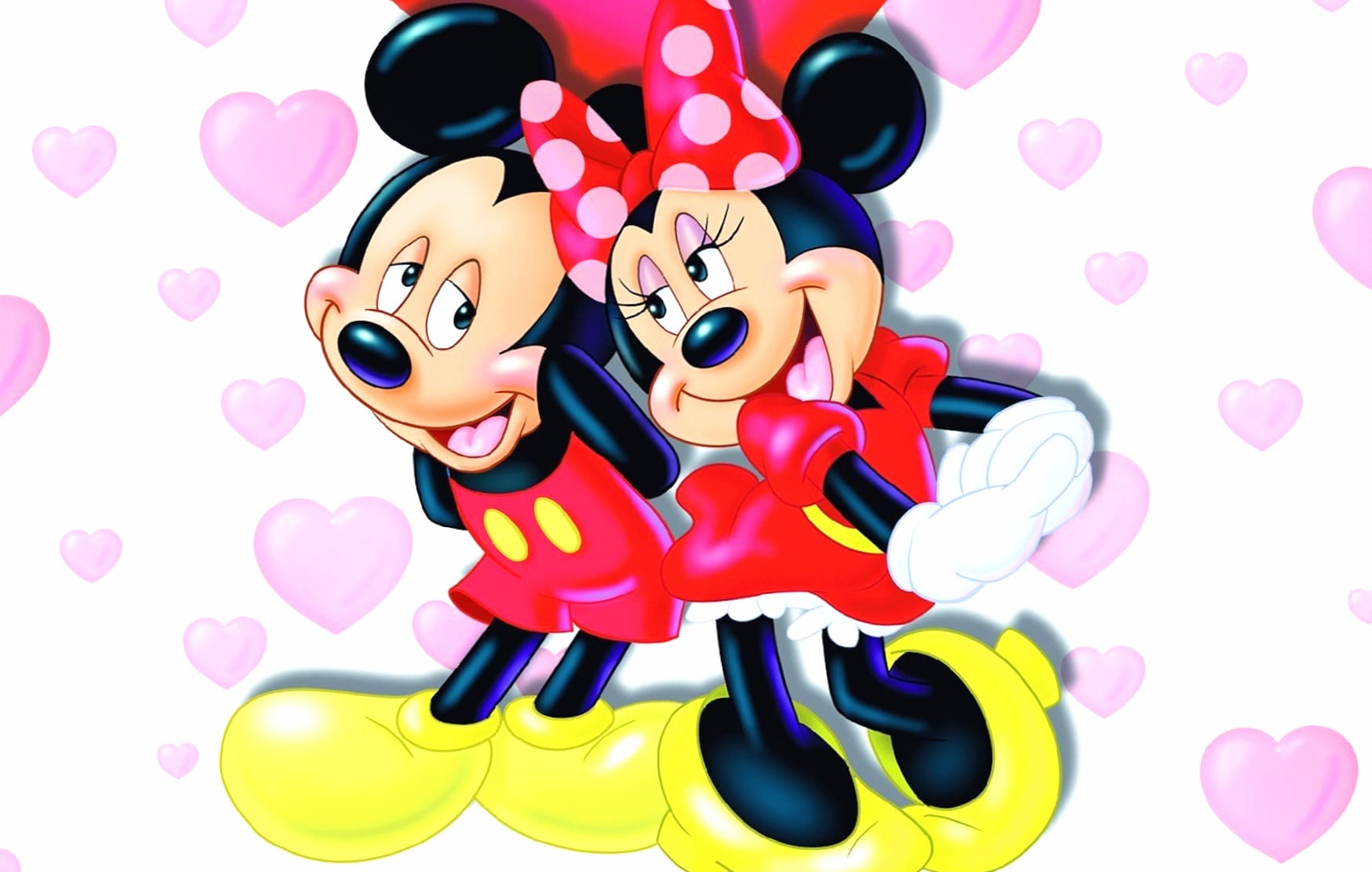 Disney Movie Magic Mickey & Minnie at 320 x 480 iPhone size wallpapers HD quality