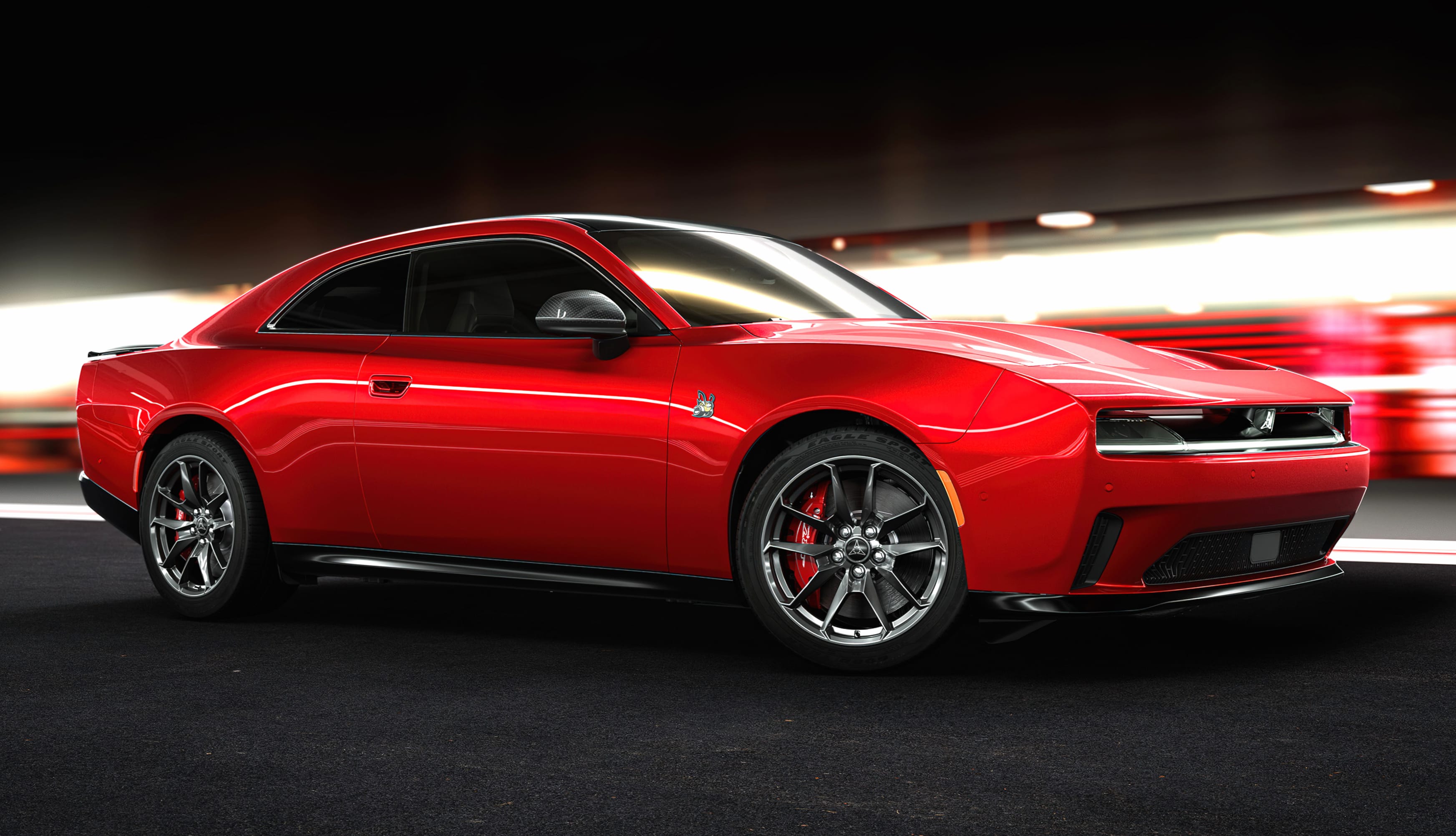 Dodge Charger Daytona Scat Pack Red cars wallpapers HD quality