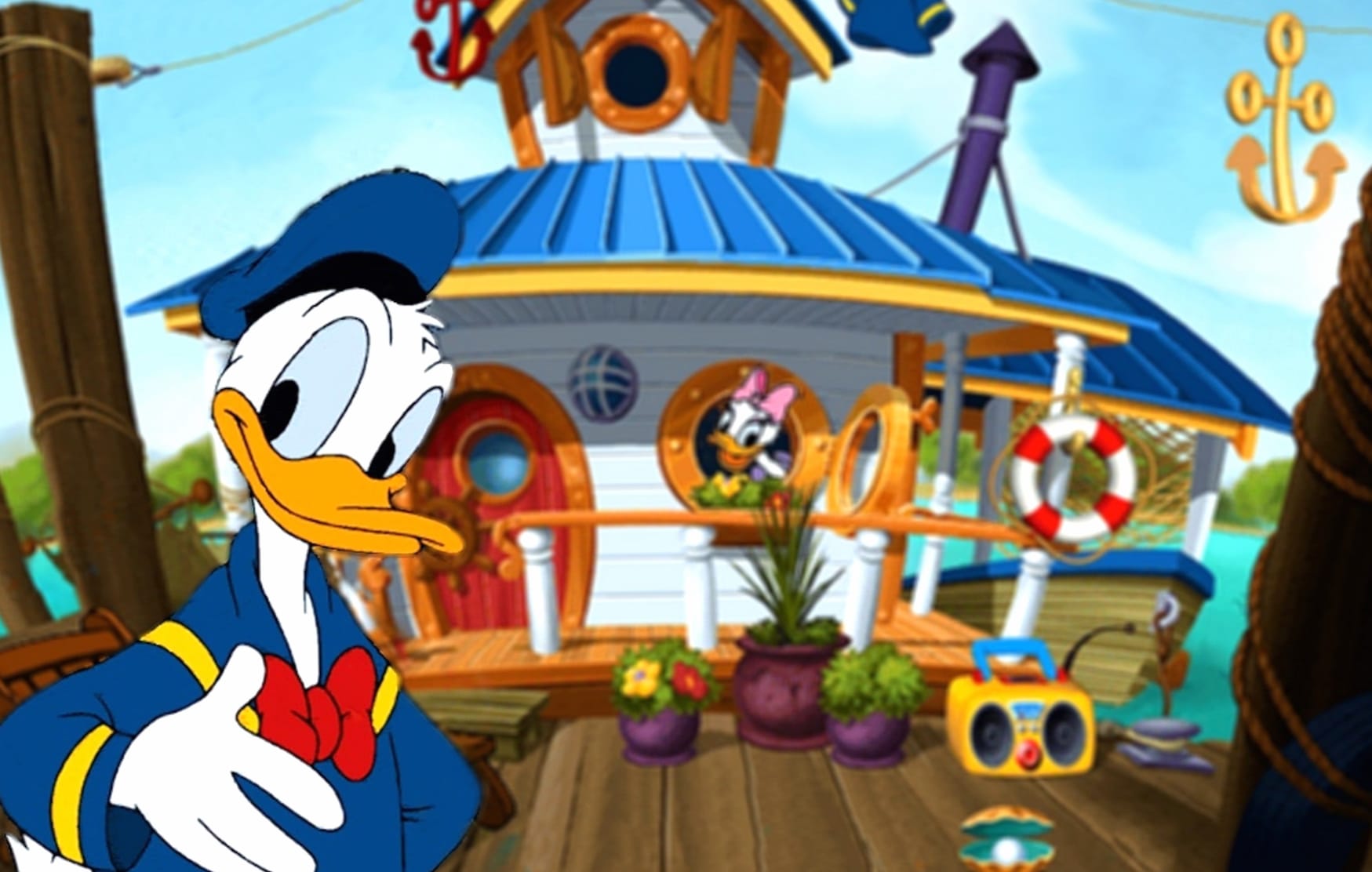 Donald and Daisy Duck Disney at 2560 x 1440 HD size wallpapers HD quality