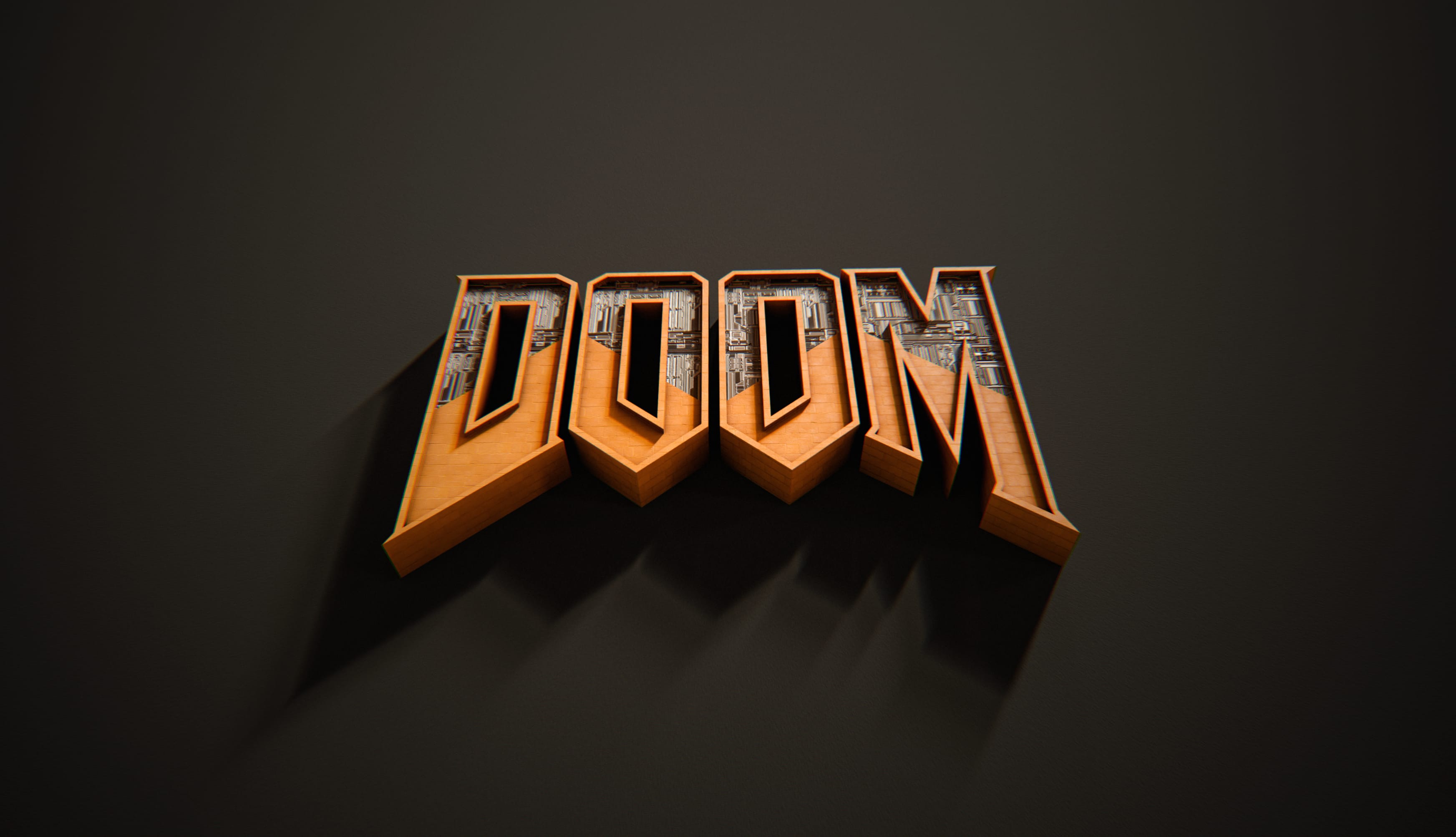 Doom Logo Wallpaper wallpapers HD quality