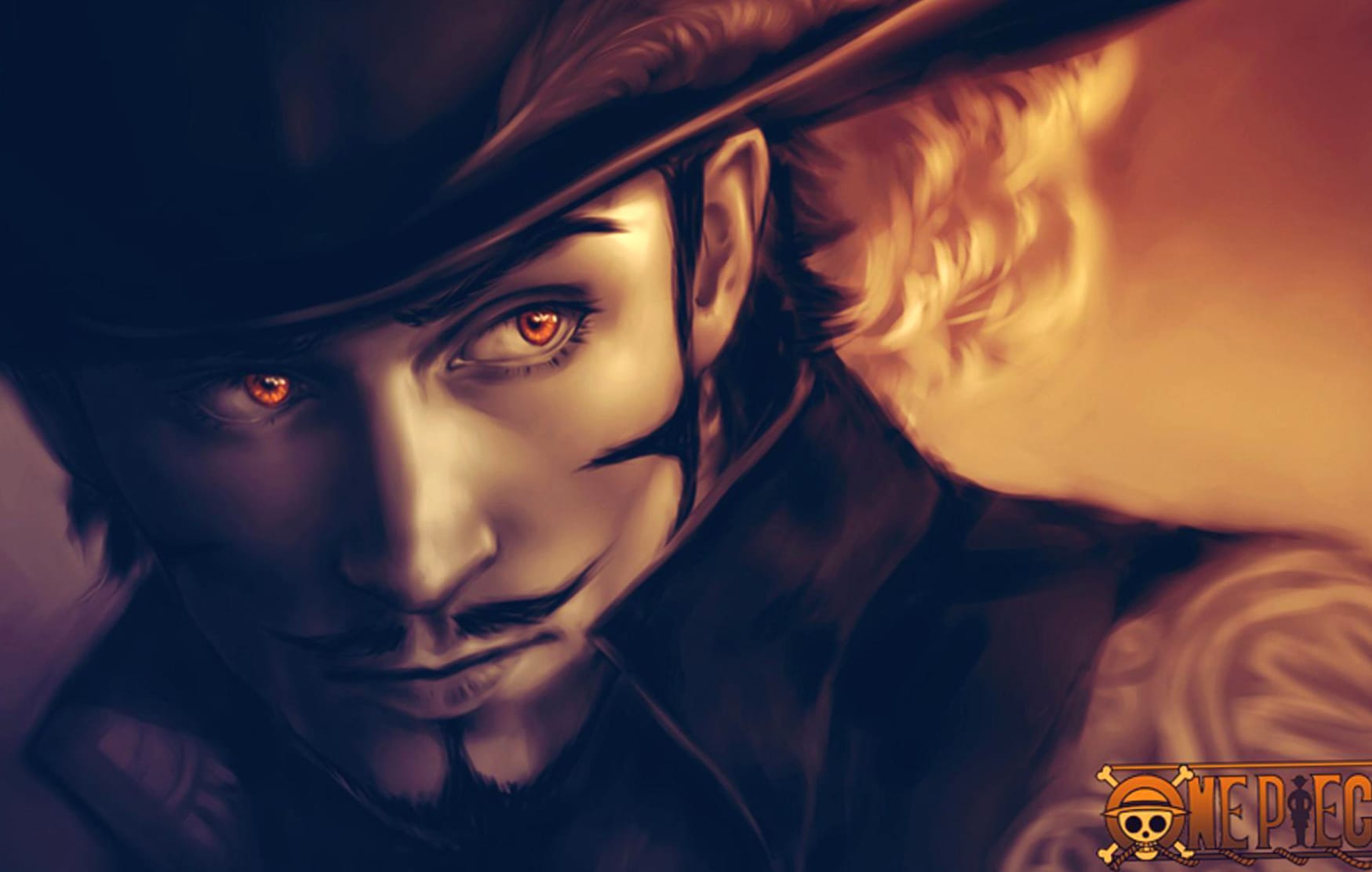 Dracule Mihawk - One Piece Anime Art at 1280 x 720 HD size wallpapers HD quality