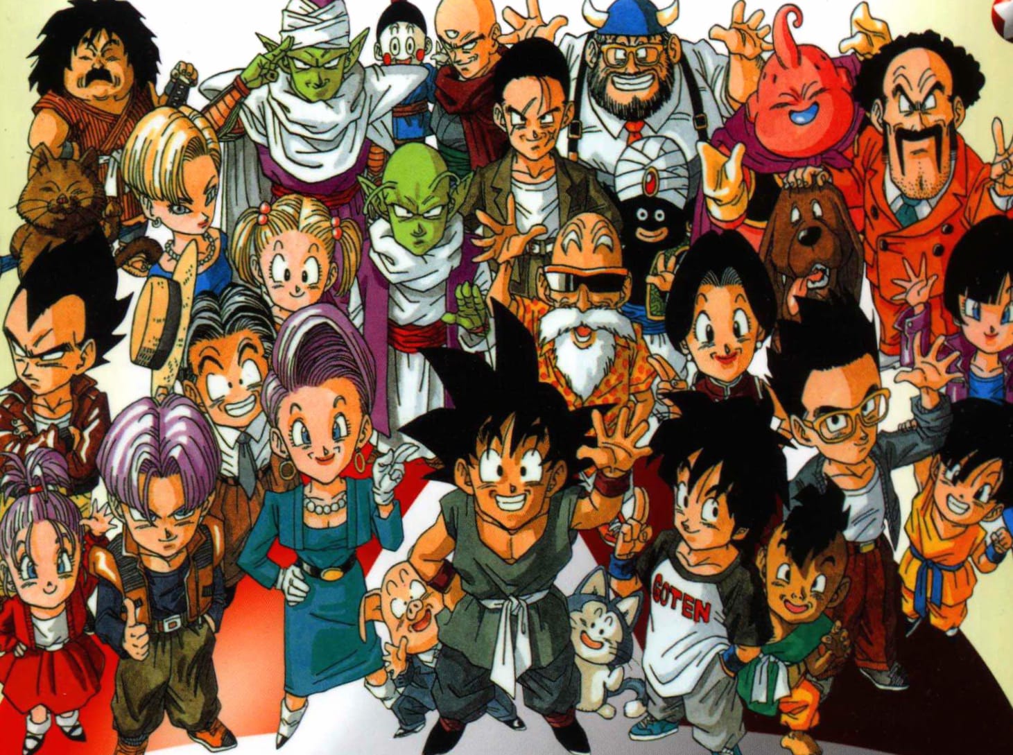 Dragon Ball Z Ensemble wallpapers HD quality