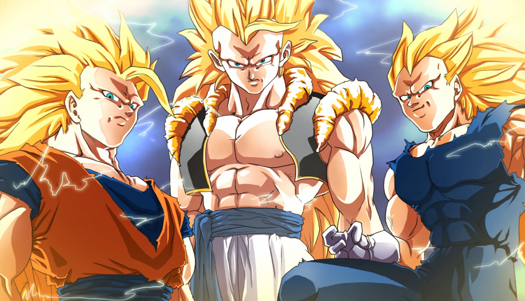 Dragon Ball Z Ultimate Saiyans at 1280 x 960 size wallpapers HD quality