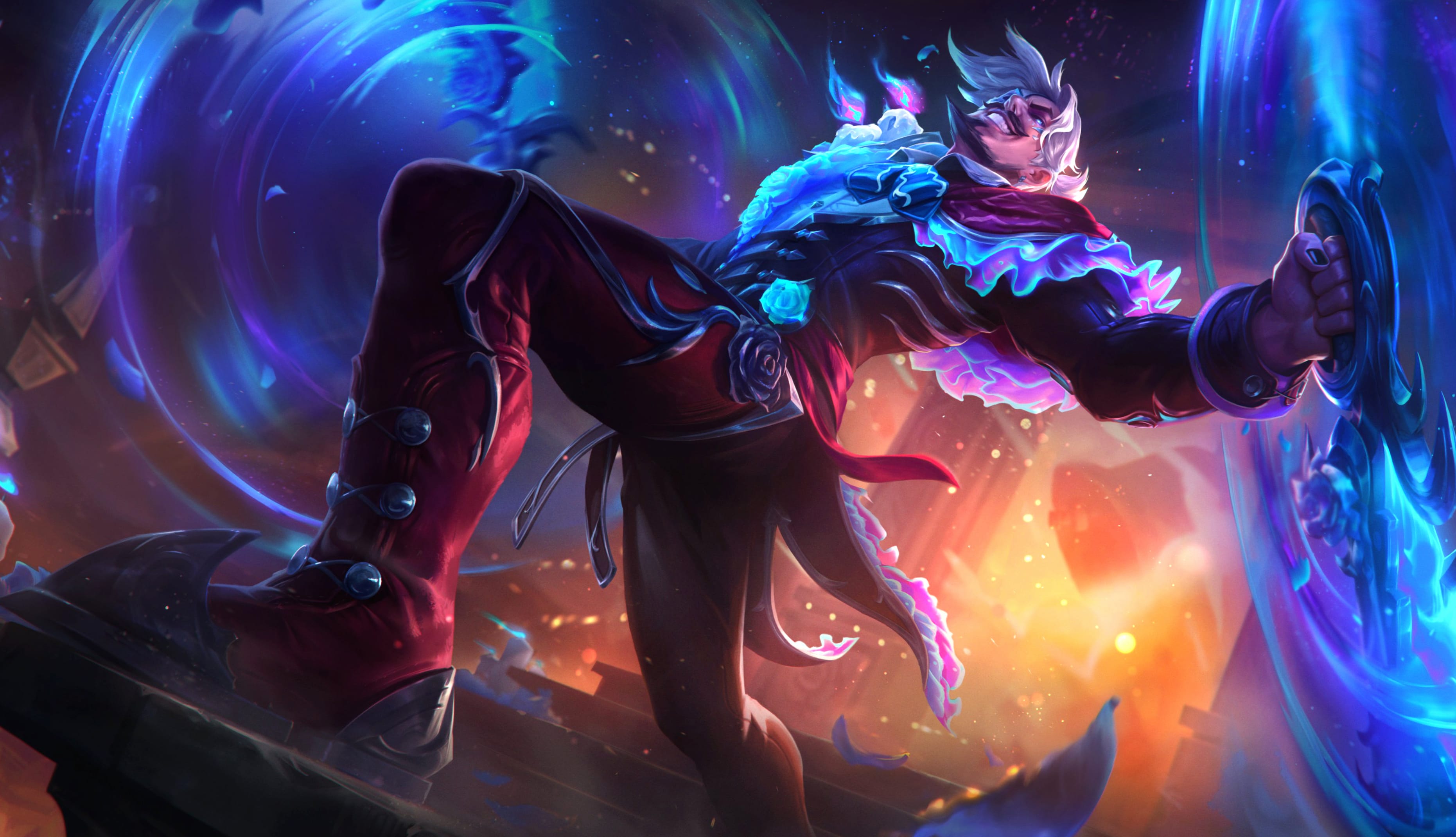 Draven (League Of Legends) Video Game League Of Legends at 1366 x 768 HD size wallpapers HD quality