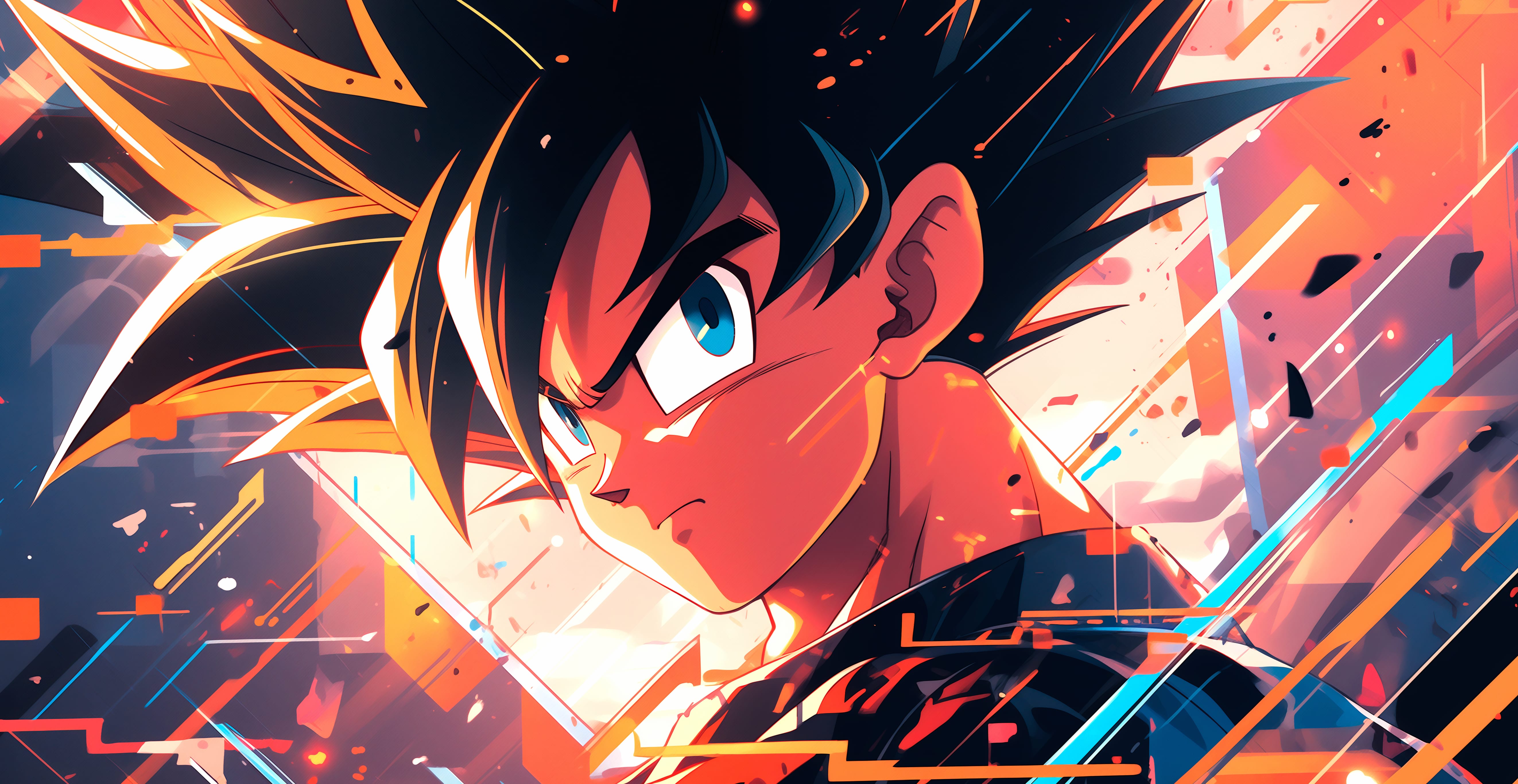 Dynamic Goku - Dragon Ball Z Background wallpapers HD quality