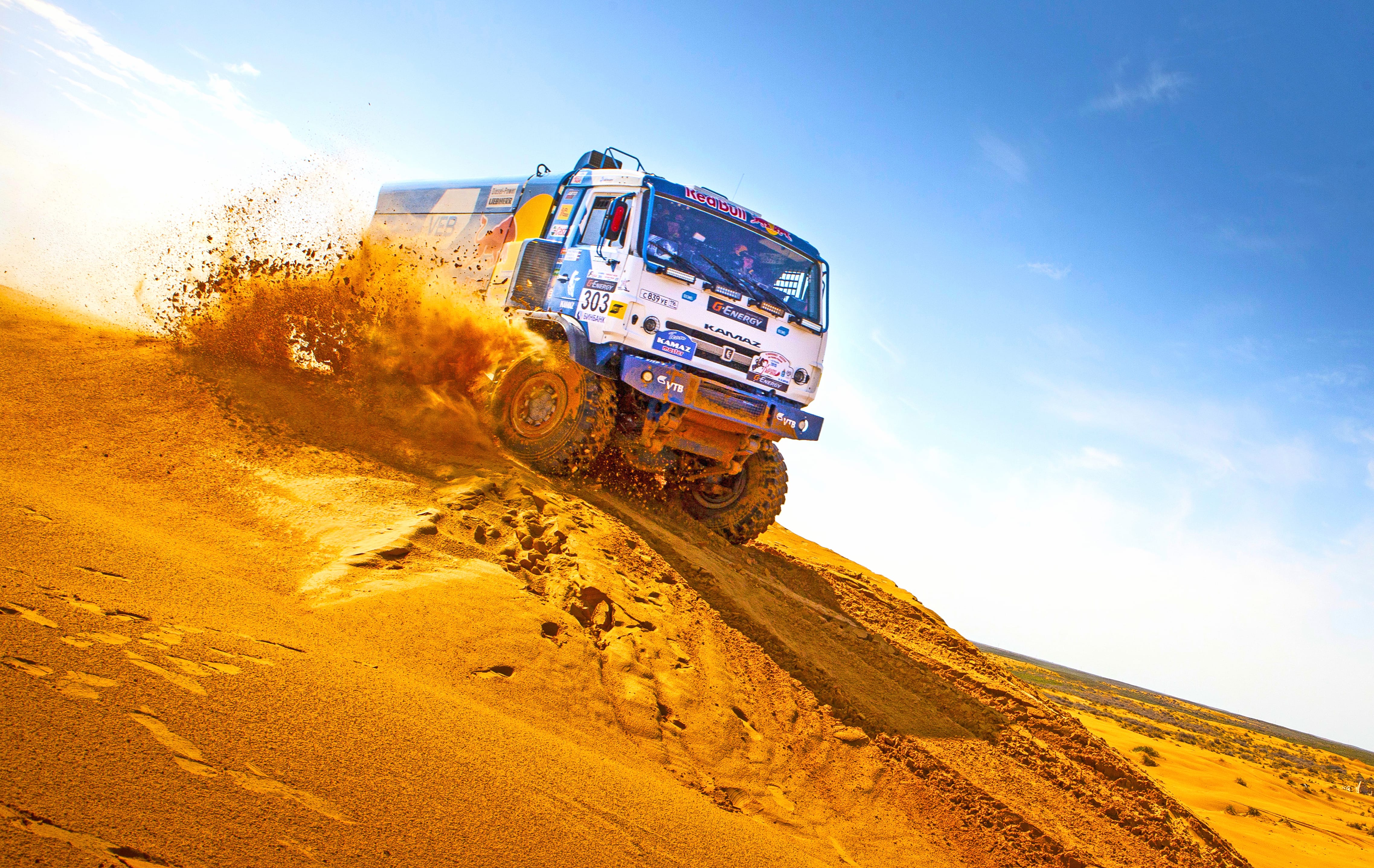 Dynamic Off-Road Adventure HD Kamaz Truck Wallpaper wallpapers HD quality