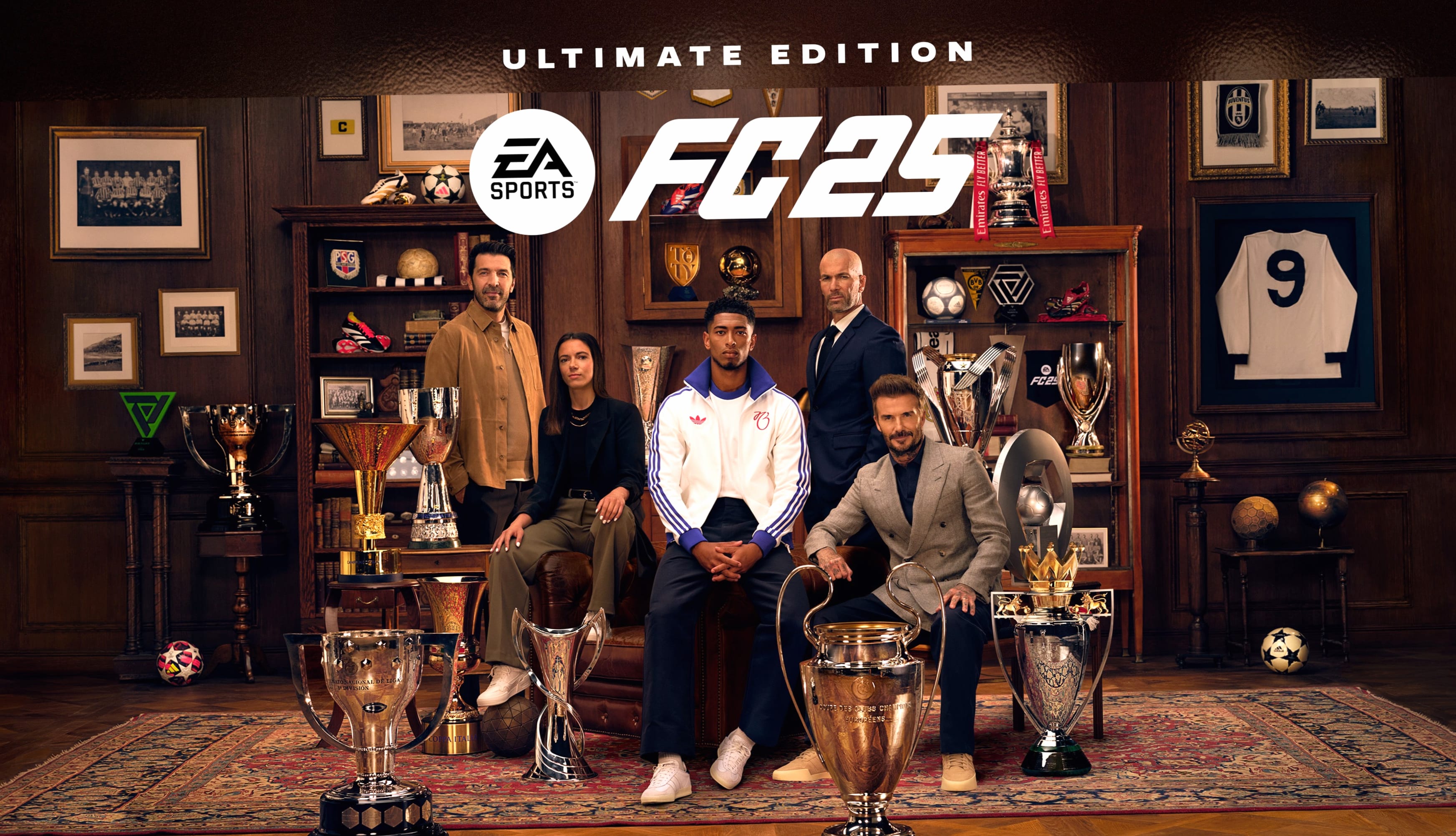 EA Sports FC 25 Ultimate Edition at 1024 x 1024 iPad size wallpapers HD quality