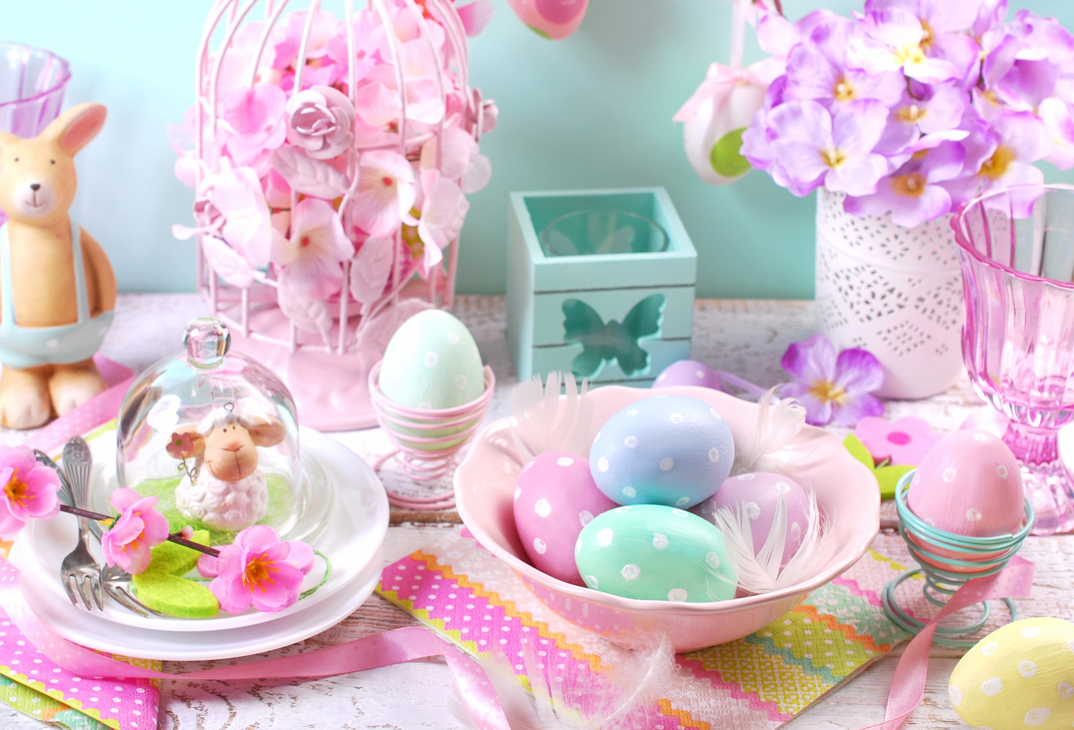 Easter Pastel Still Life - wallpapers HD quality