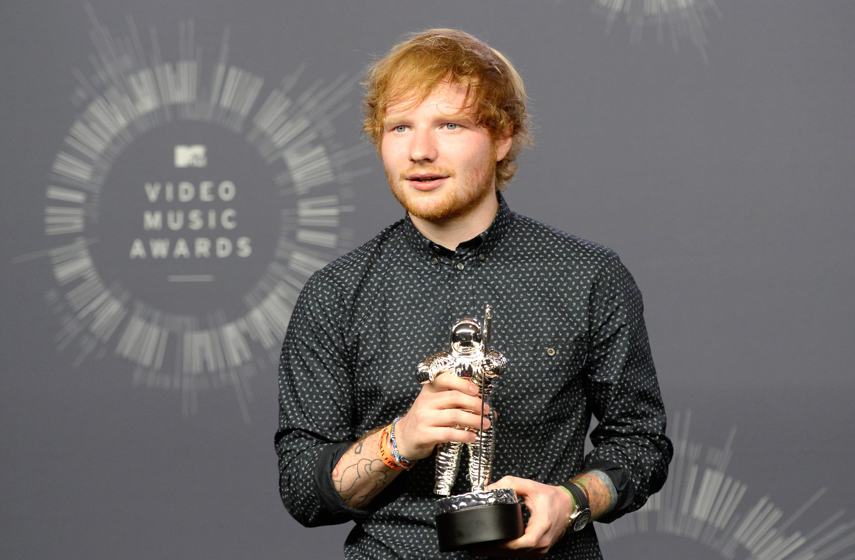 Ed Sheeran VMA Win wallpapers HD quality