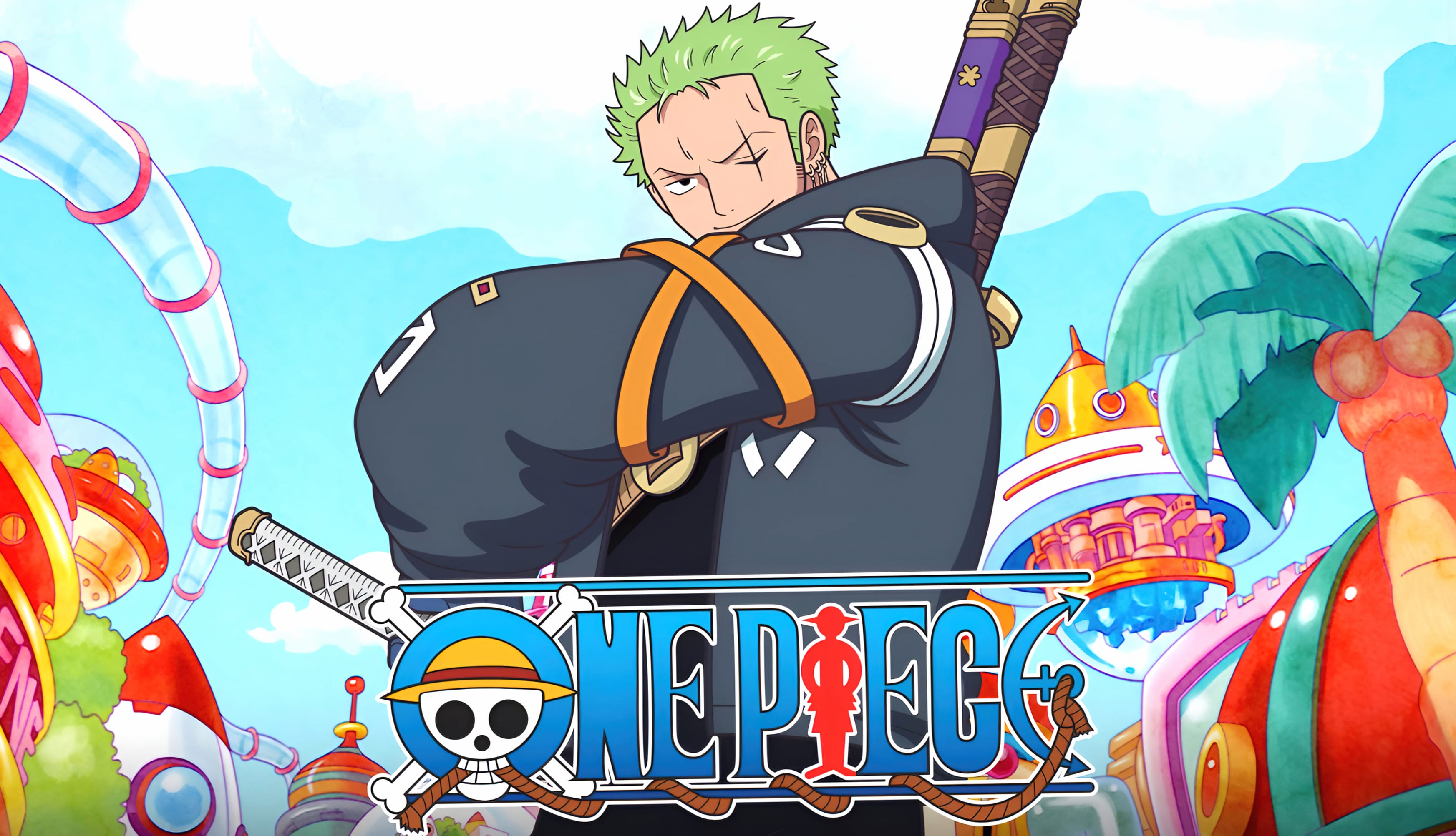 Egghead Roronoa Zoro One Piece at 1680 x 945 HD size wallpapers HD quality