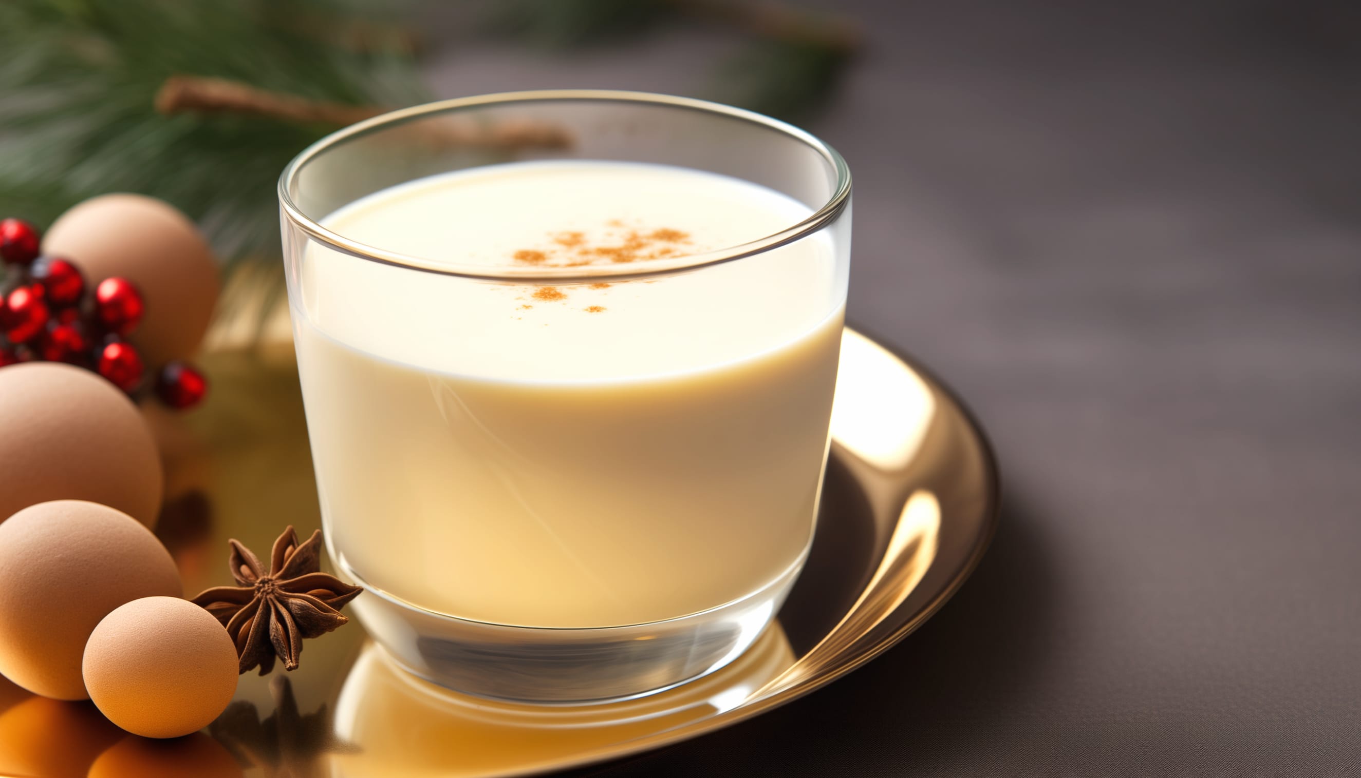 Eggnog Delight - Holiday Drink wallpapers HD quality