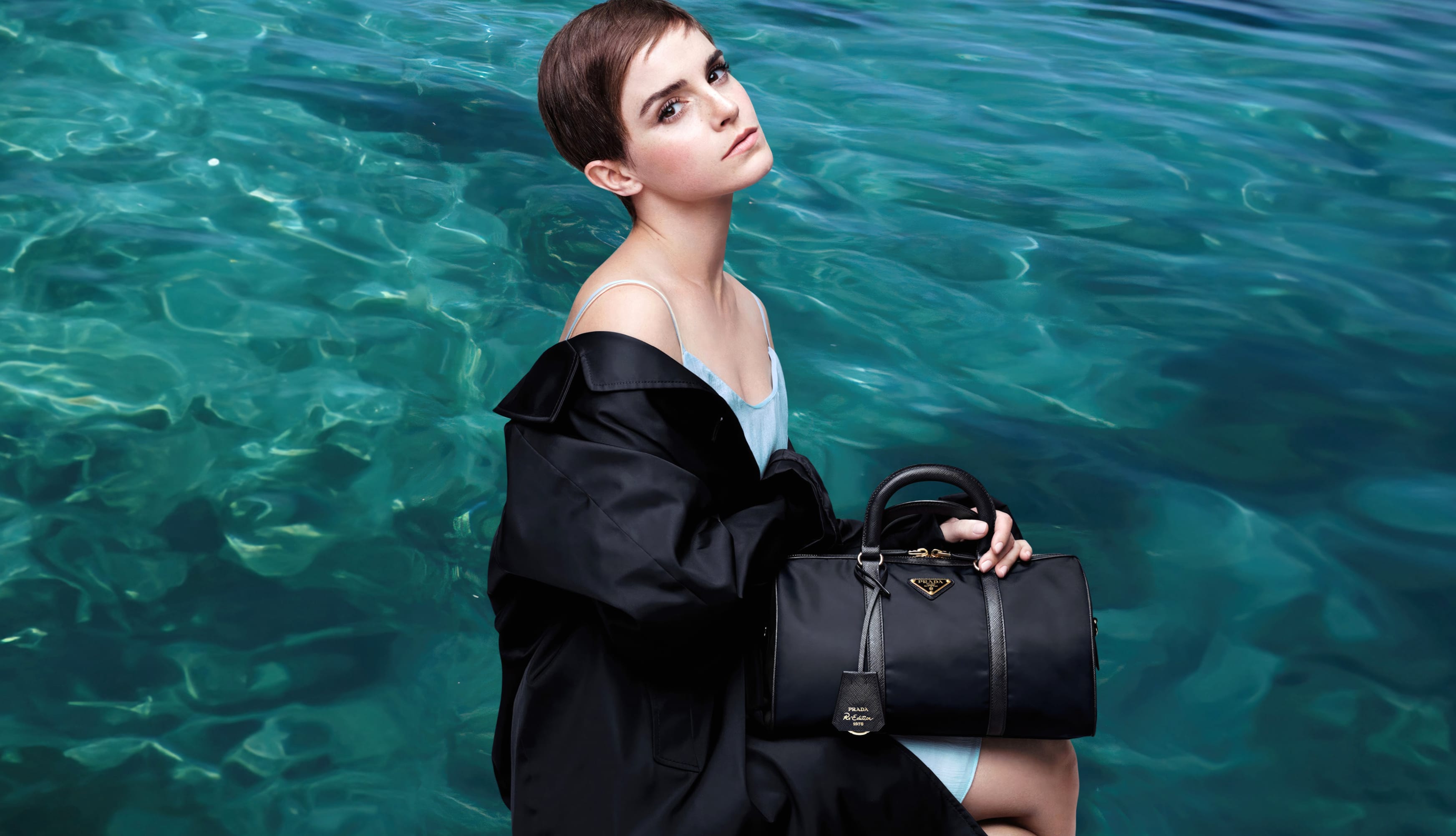 Emma Watson Photoshoot for Prada wallpapers HD quality