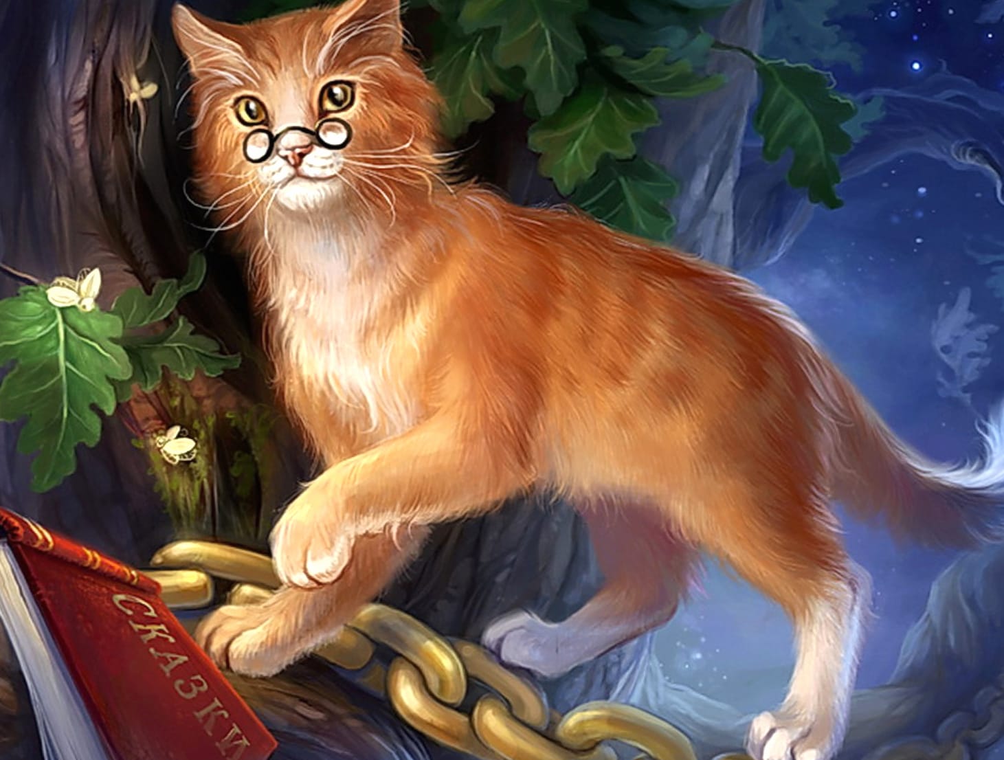 Enchanted Cat A Fantasy wallpapers HD quality