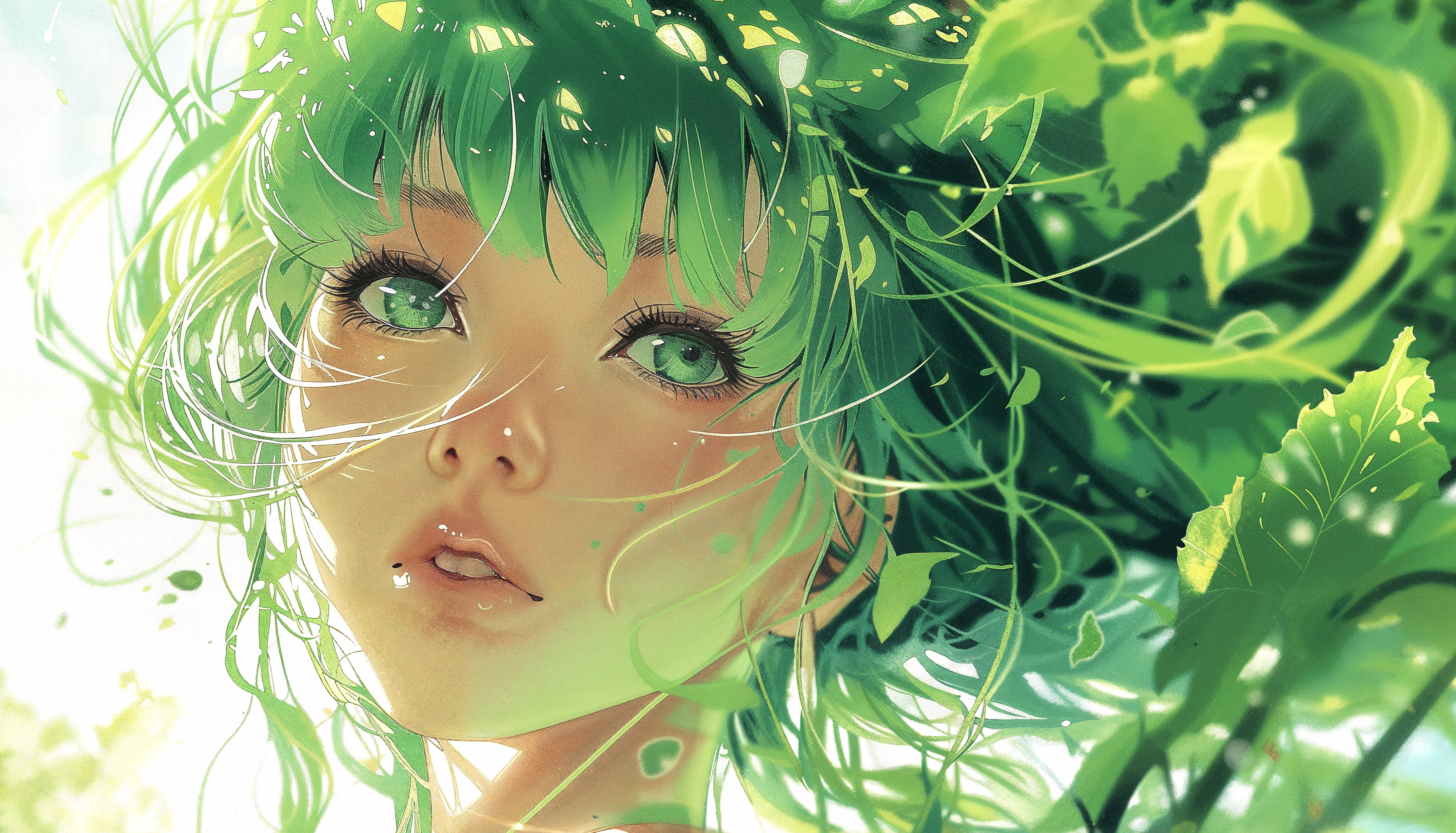 Enchanted Spring - Anime Girl 4K Wallpaper Now at 1680 x 945 HD size wallpapers HD quality