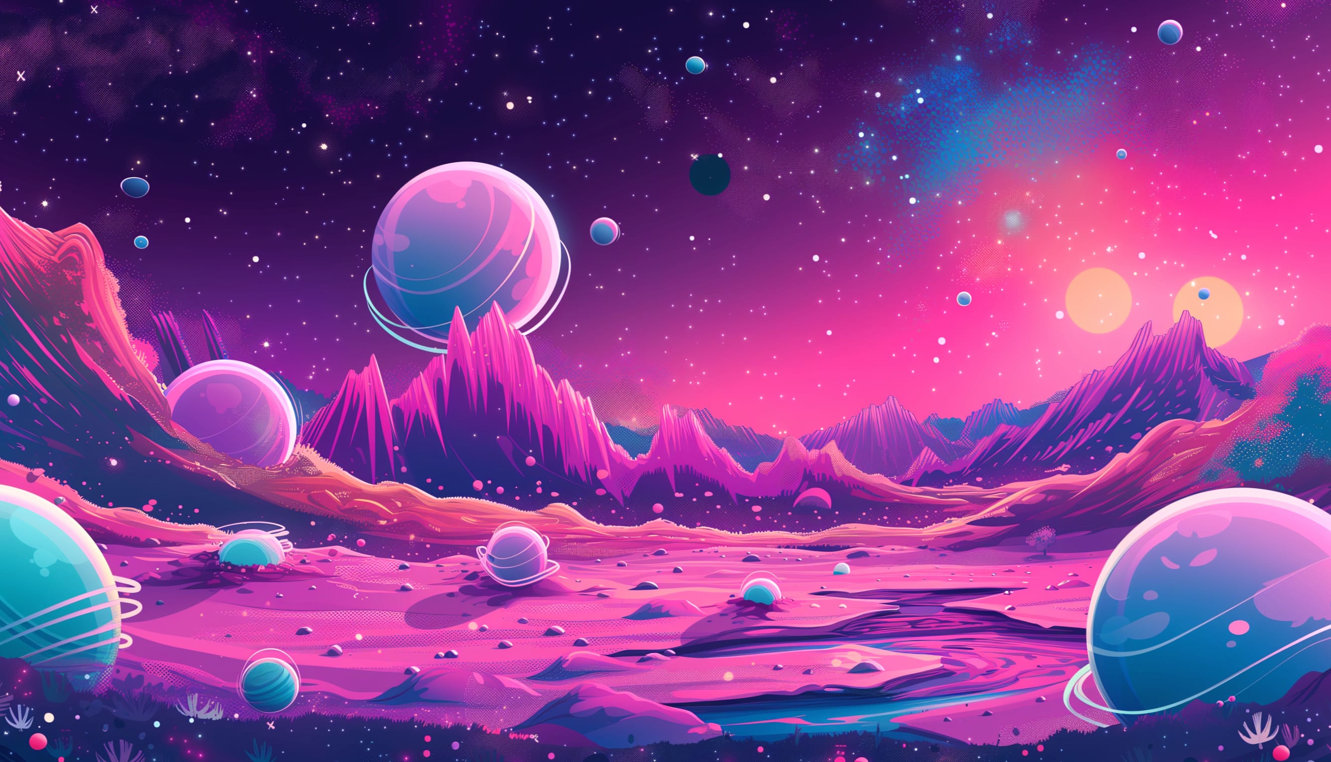 Enchanting Planetscape – Sci-Fi Dreams at 750 x 1334 iPhone 6 size wallpapers HD quality