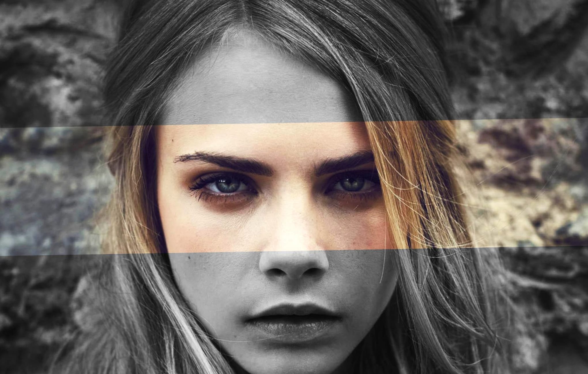 English Model Celebrity Cara Delevingne at 640 x 1136 iPhone 5 size wallpapers HD quality