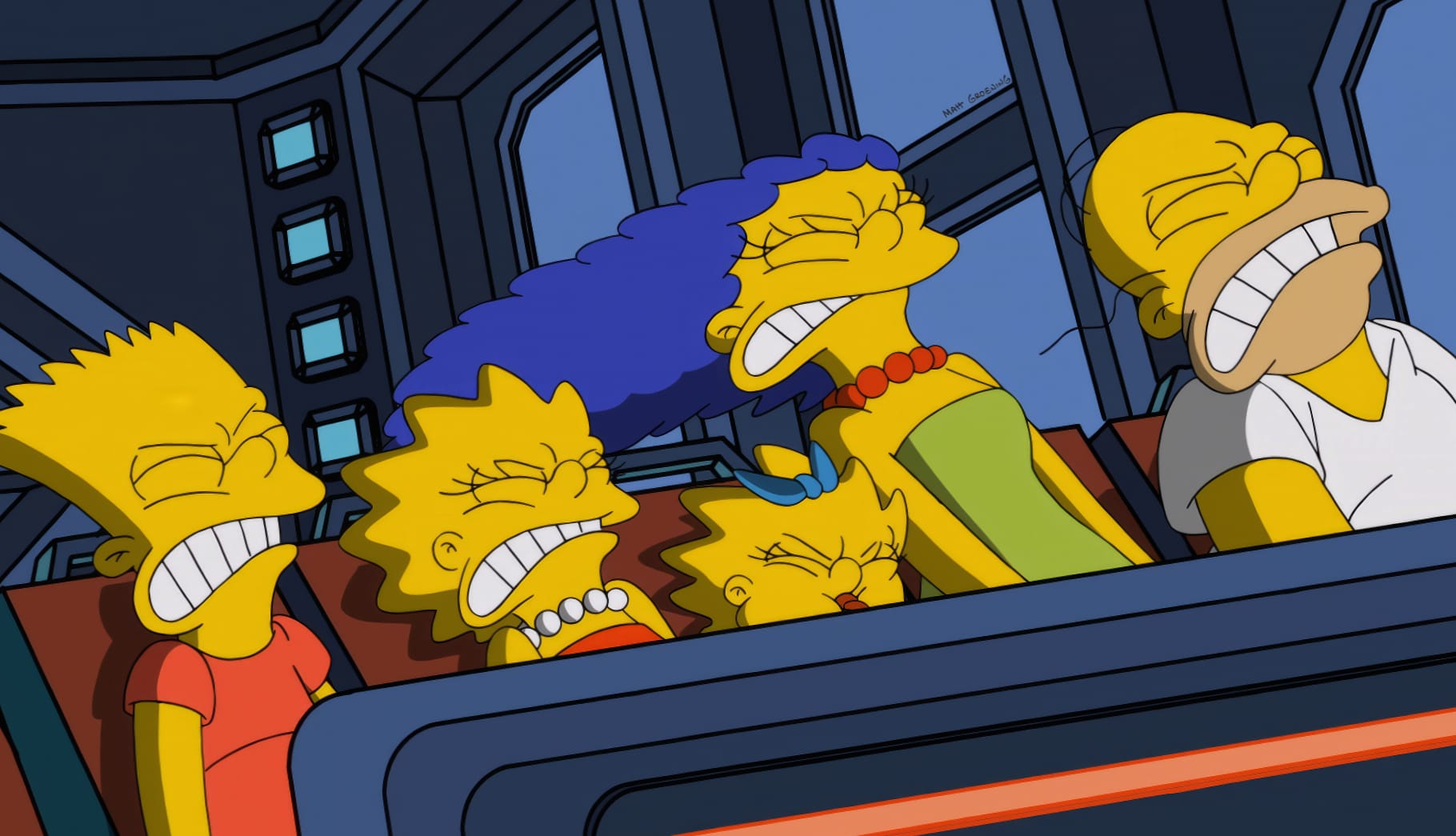 Enjoy Simpsons Space Ride – Download wallpapers HD quality