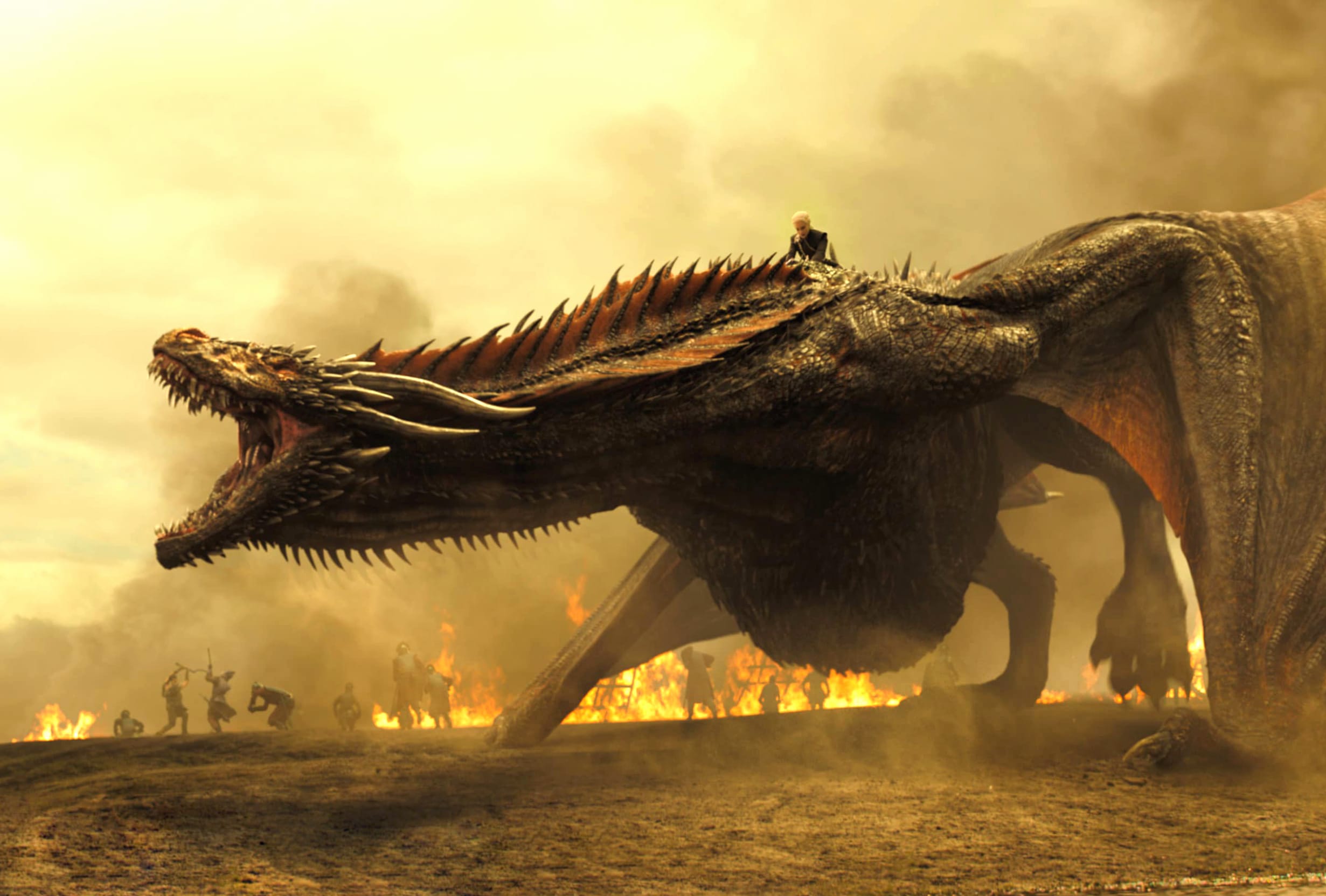 Epic Drogon and Daenerys - Game of Thrones wallpapers HD quality