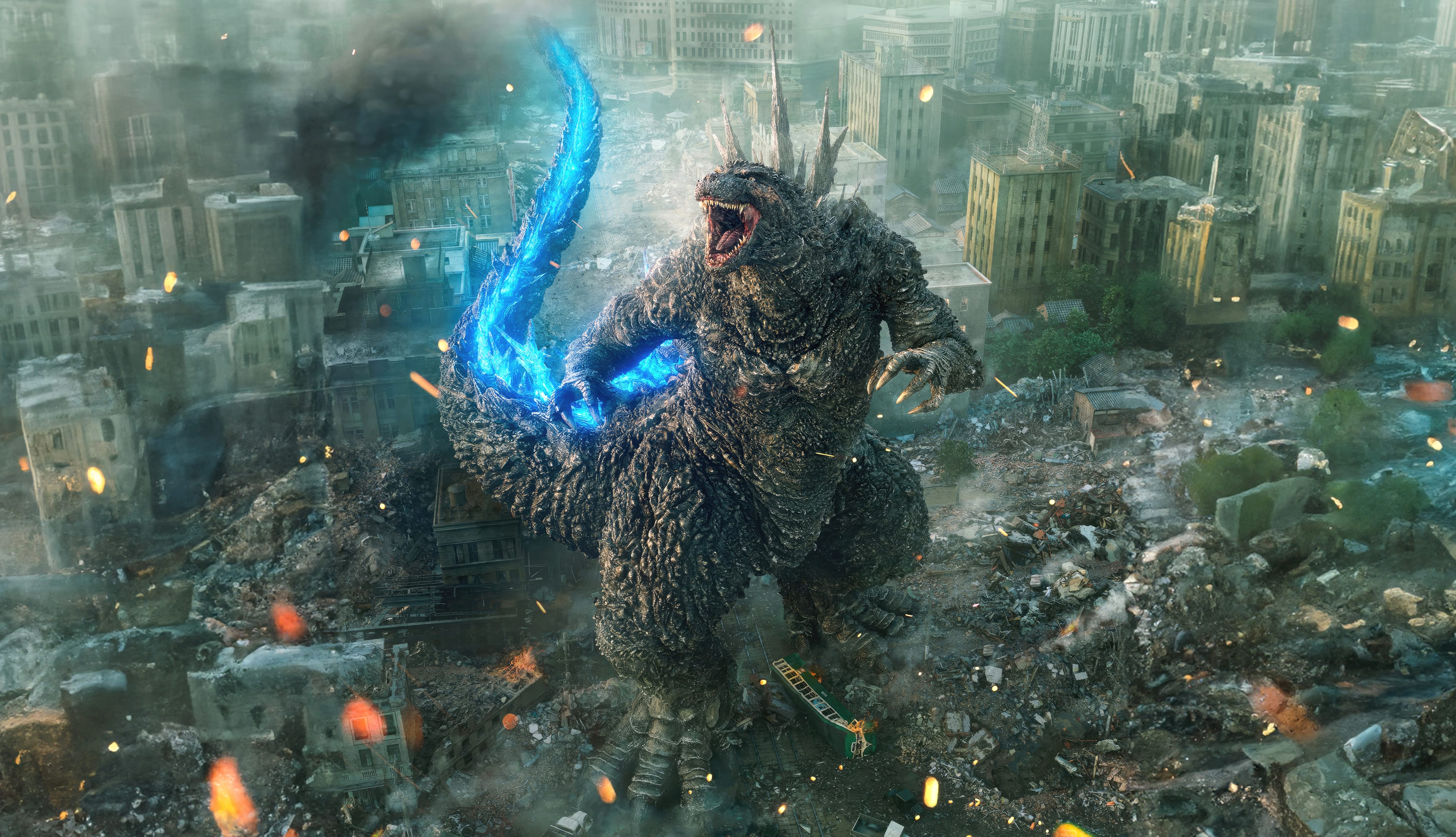 Epic Godzilla Rampage - HD Movie-Themed Wallpaper wallpapers HD quality