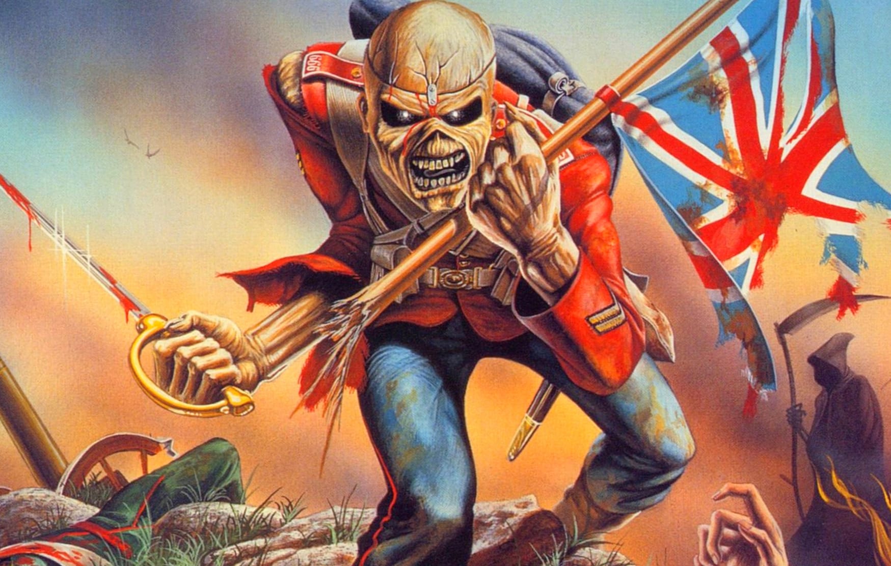 Epic Iron Maiden - Music Legend at 1024 x 1024 iPad size wallpapers HD quality