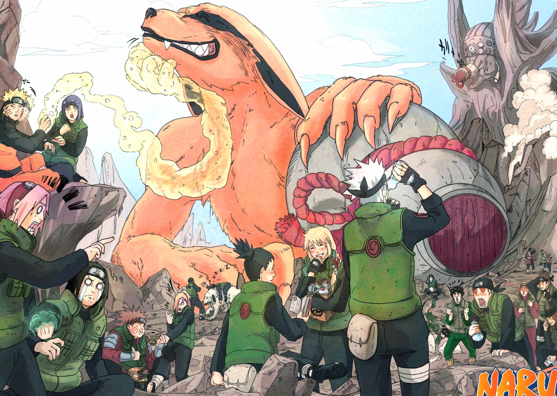 Epic Naruto Battle - wallpapers HD quality