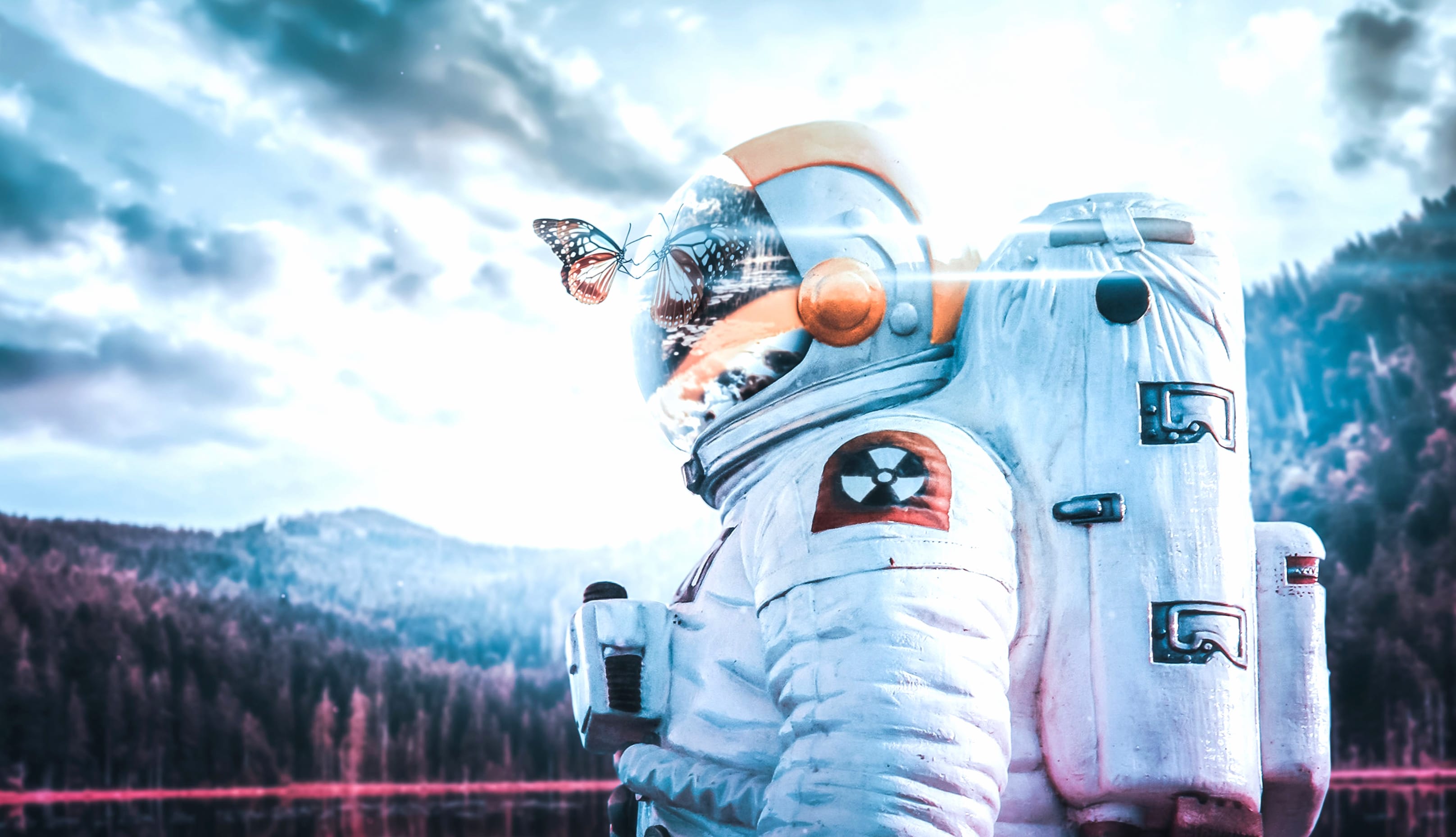 Exploring New Horizons Sci-Fi Astronaut wallpapers HD quality