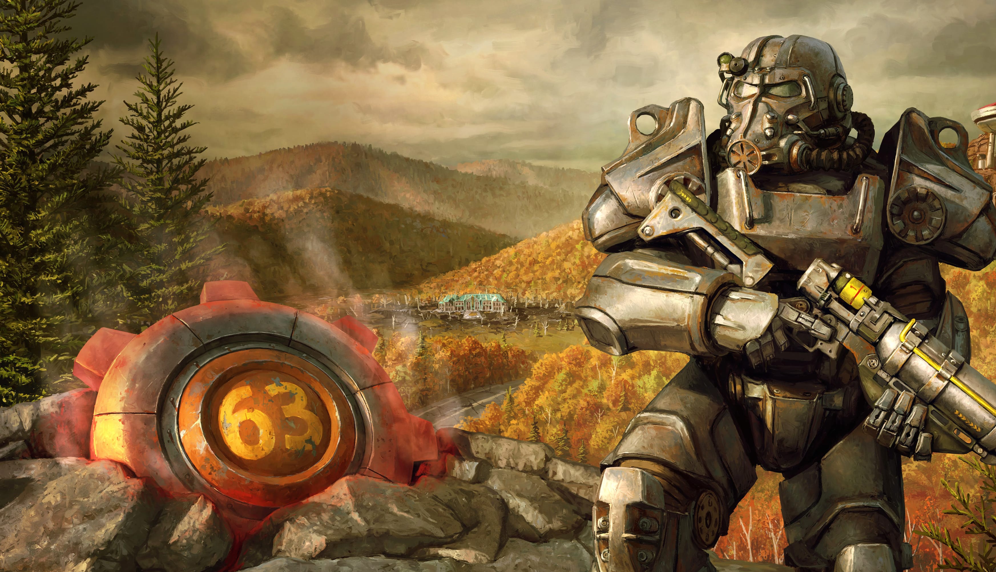 Fallout 76 Skyline Valley at 1334 x 750 iPhone 7 size wallpapers HD quality