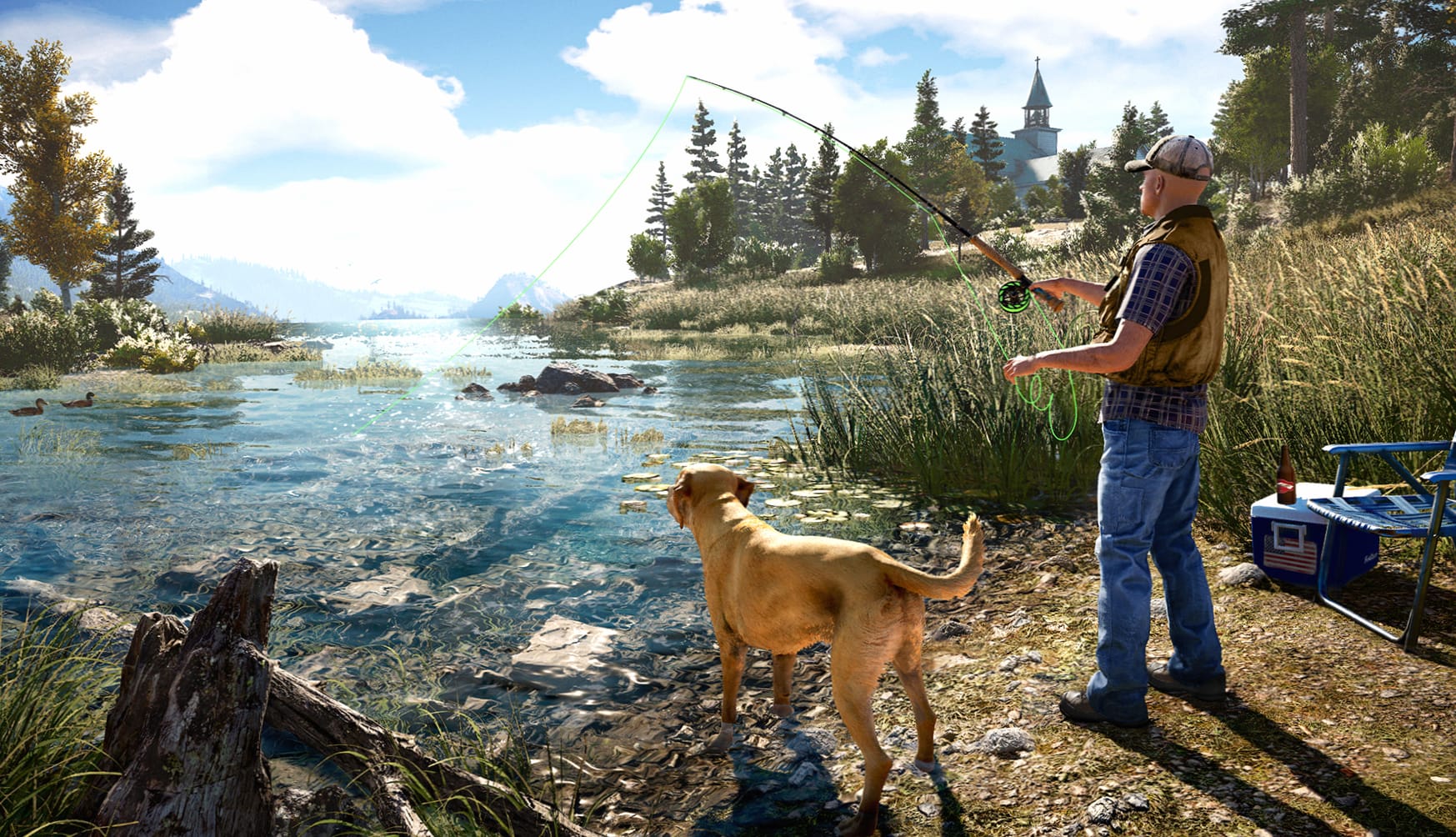 Far Cry 5 Fishing Adventure wallpapers HD quality