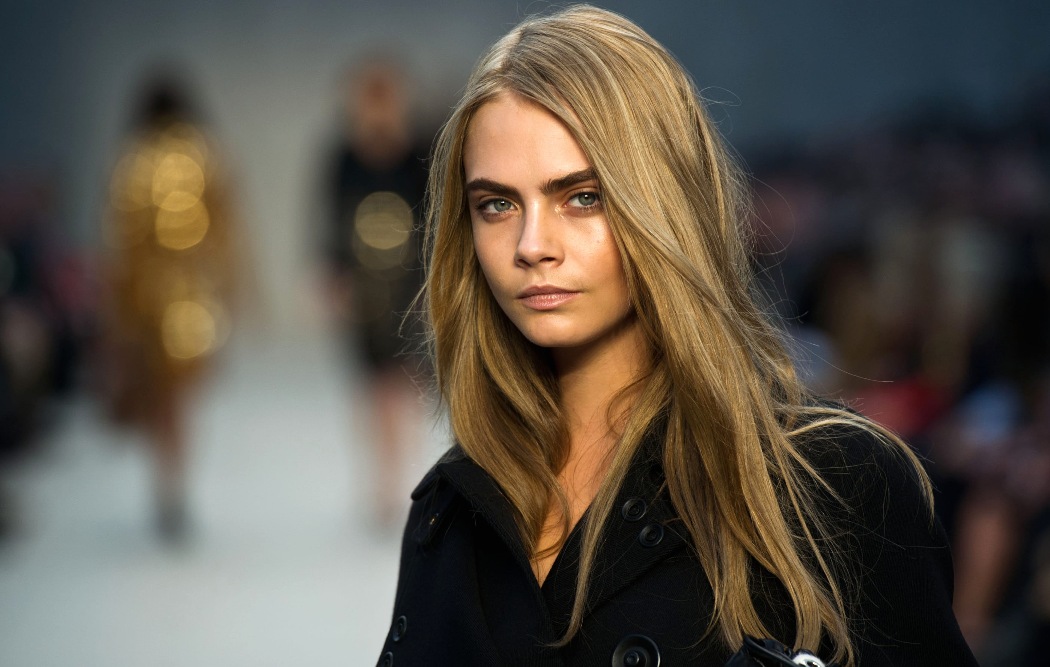 Fashion Actress Blue Eyes Blonde English Model Celebrity Cara Delevingne wallpapers HD quality