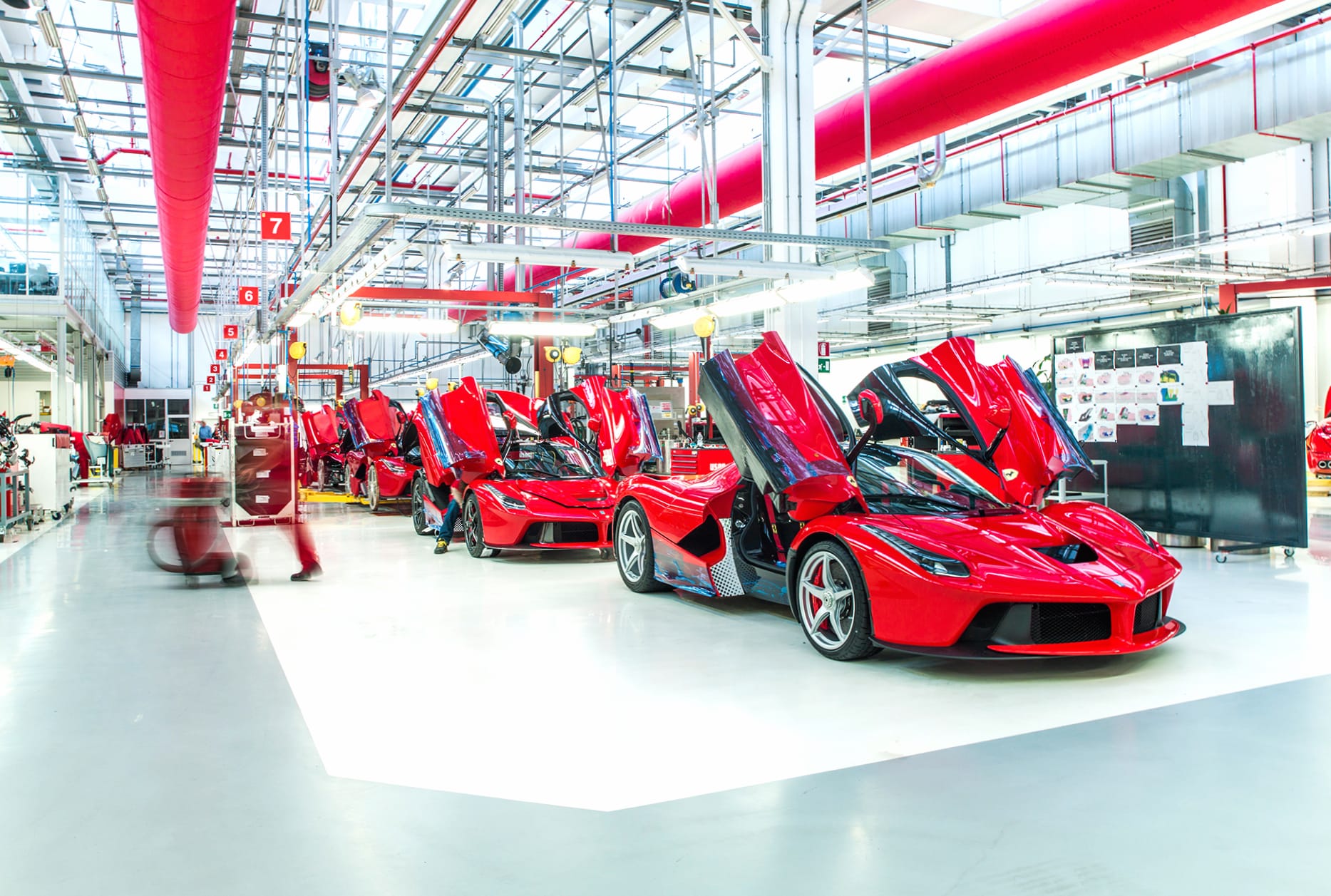 Ferrari LaFerrari A Glimpse Inside the Factory wallpapers HD quality