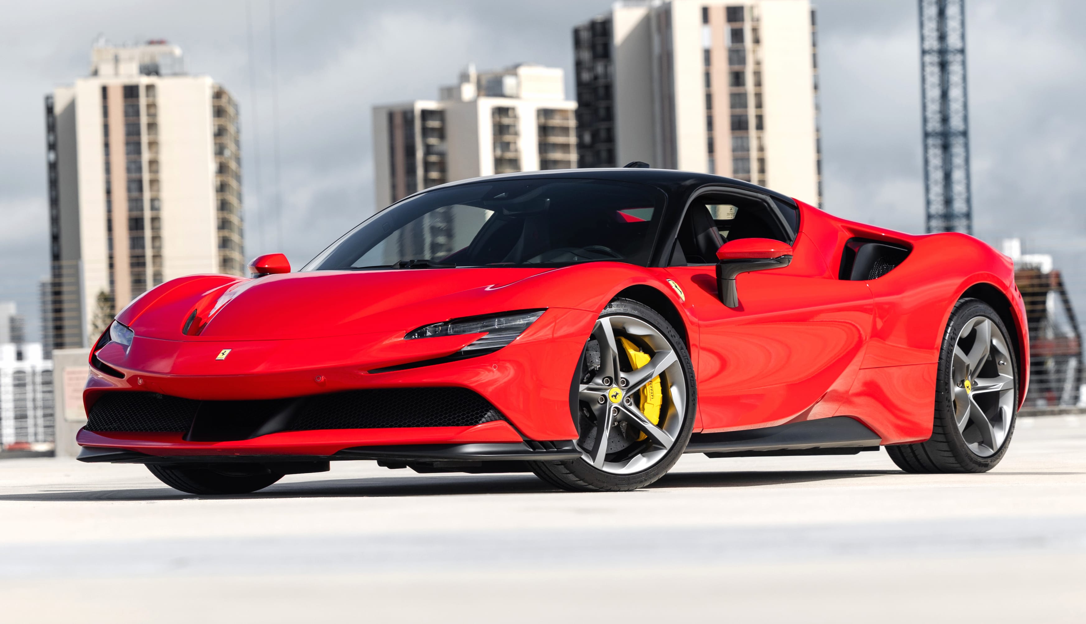 Ferrari SF90 Stradale Red cars wallpapers HD quality