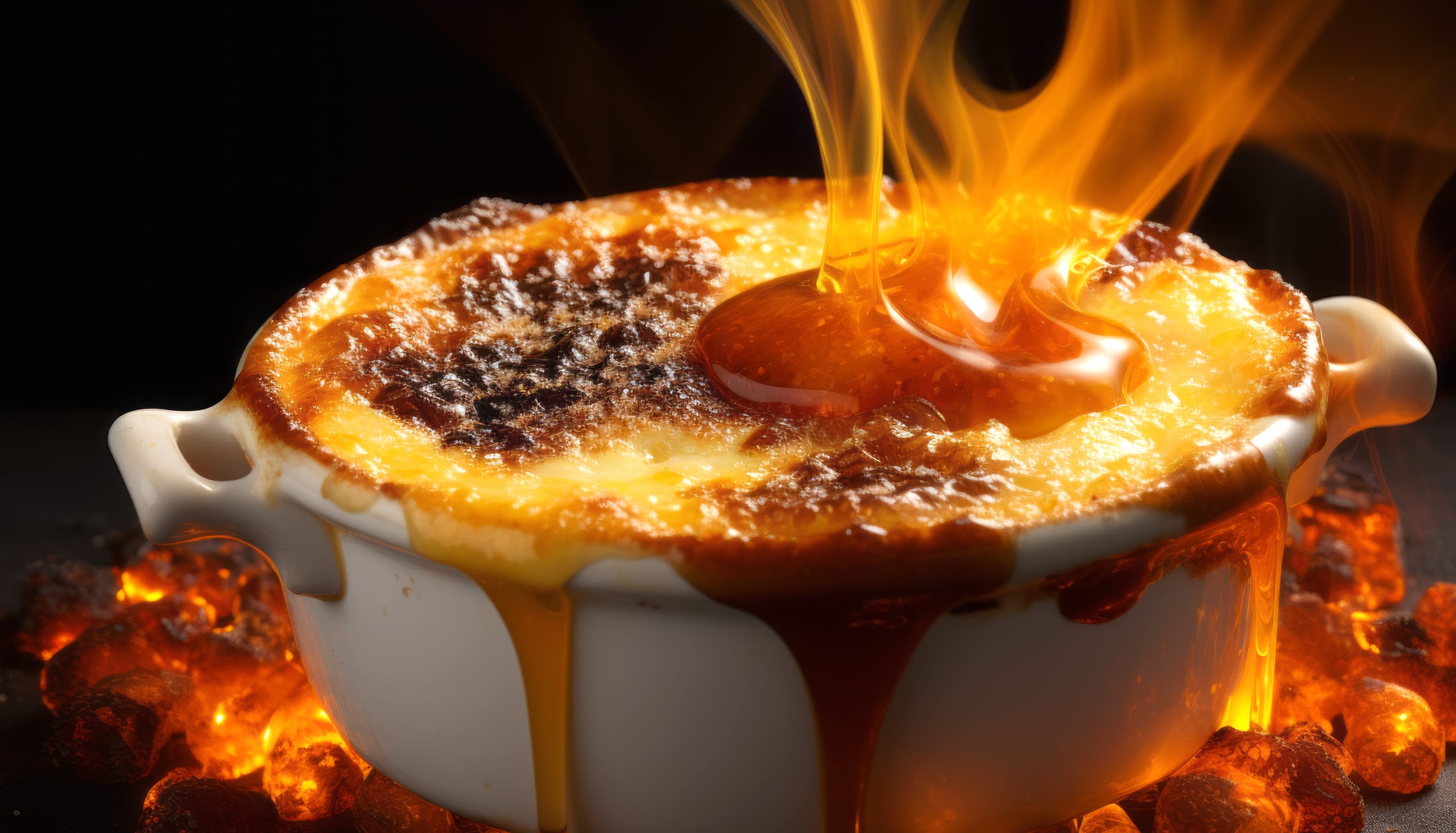 Fiery Crème Brûlée wallpapers HD quality