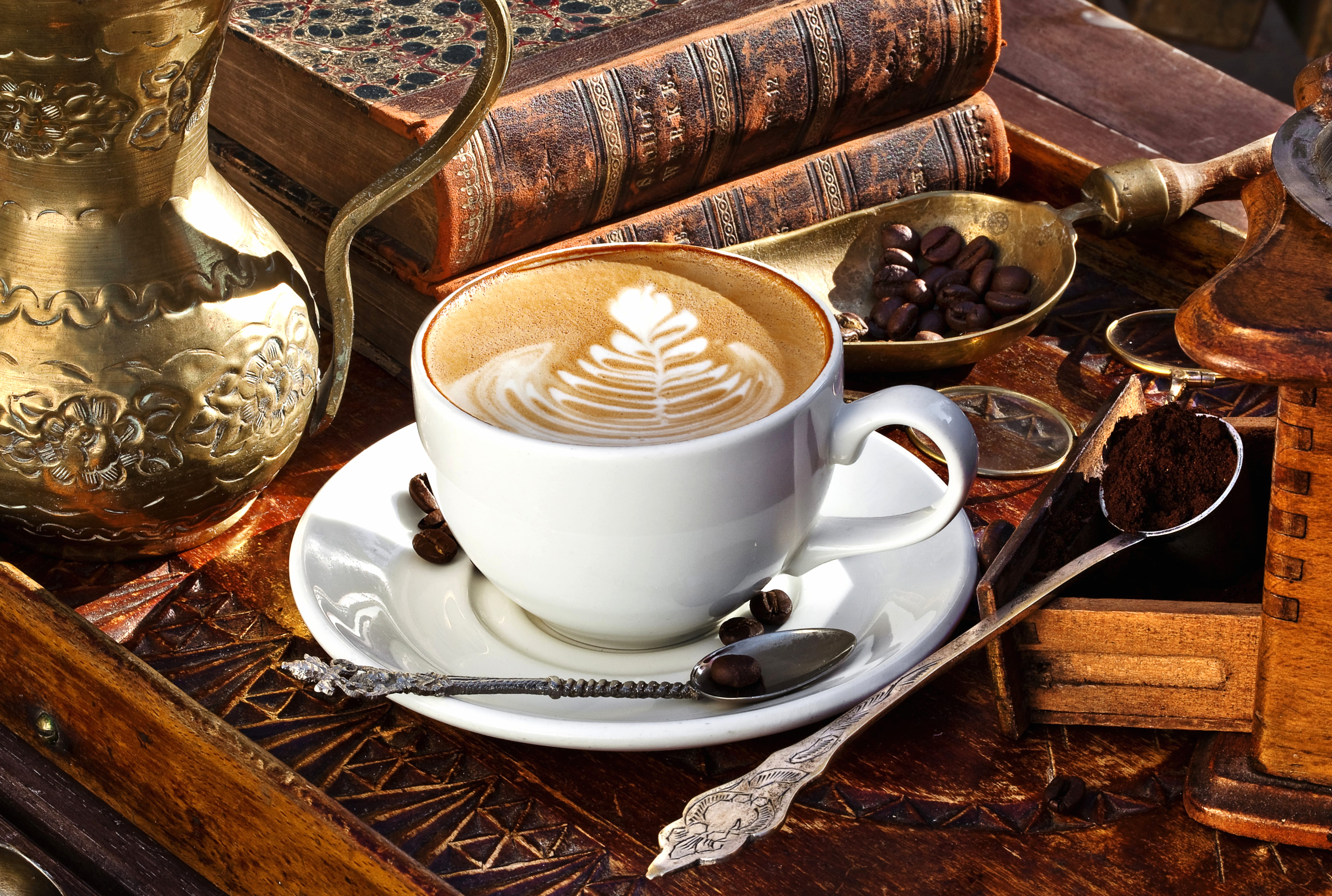 Food Cappuccino 8k Ultra wallpapers HD quality