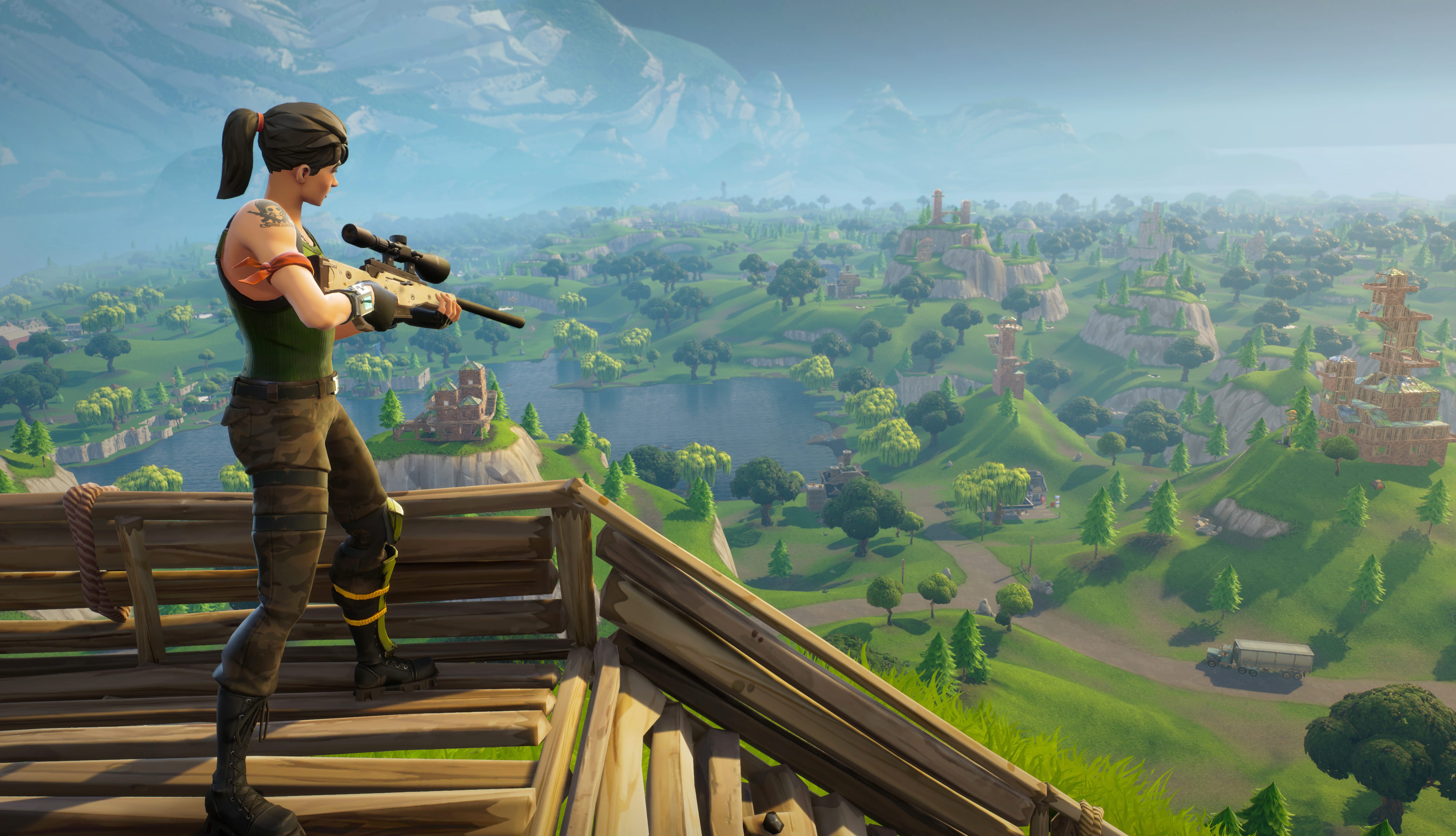 Fortnite Battle Royale 8K Ultra wallpapers HD quality