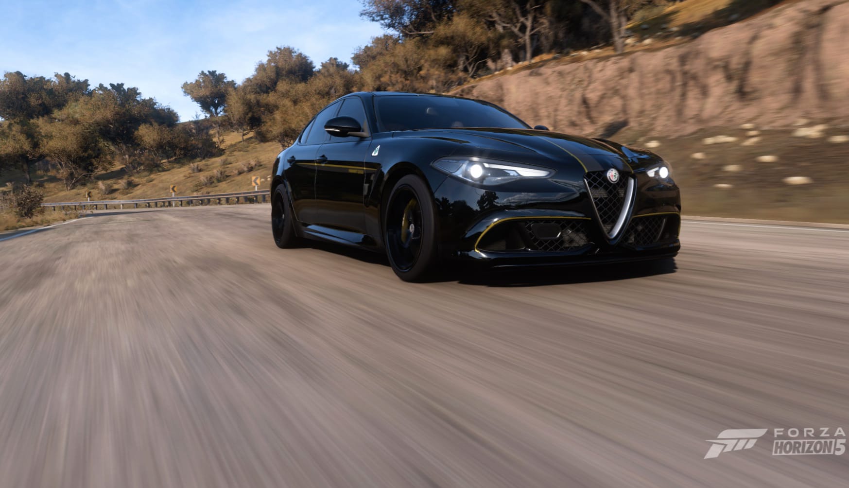 Forza horizon 5 alfa Romeo at 640 x 960 iPhone 4 size wallpapers HD quality