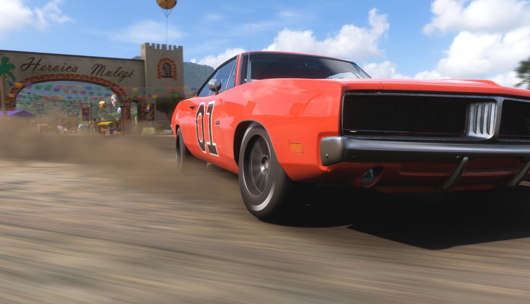 Forza Horizon 5 General Lee wallpapers HD quality