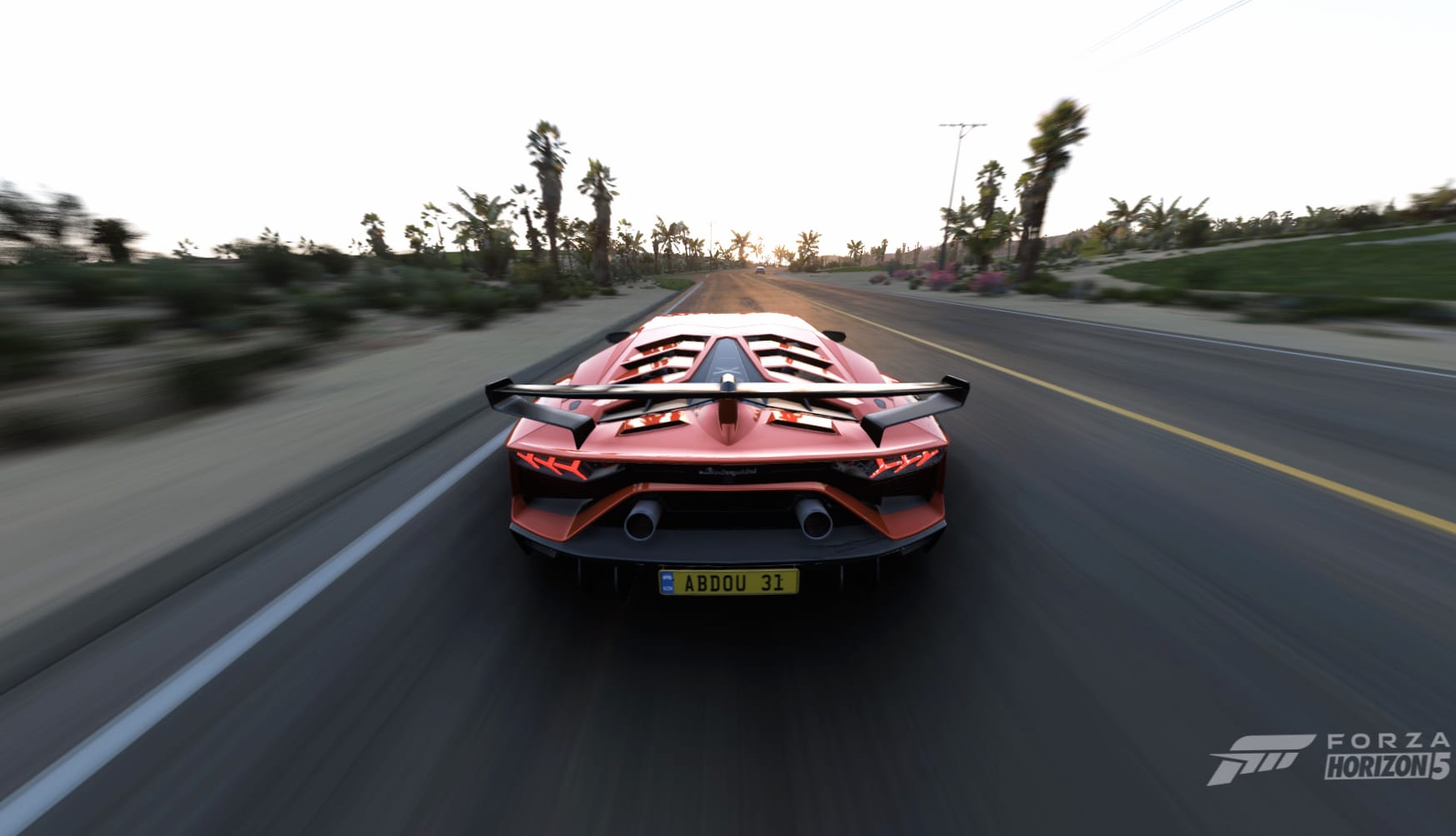 Forza Horizon 5 Lamborghini Aventador SVJ wallpapers HD quality