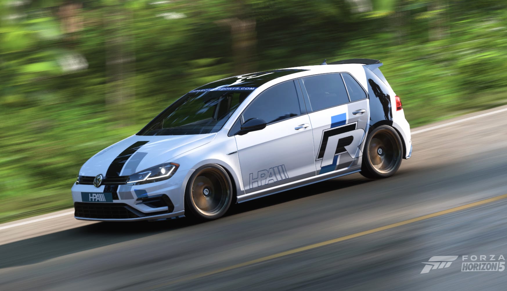 Forza Horizon 5 Volkswagen Golf R 2021 wallpapers HD quality