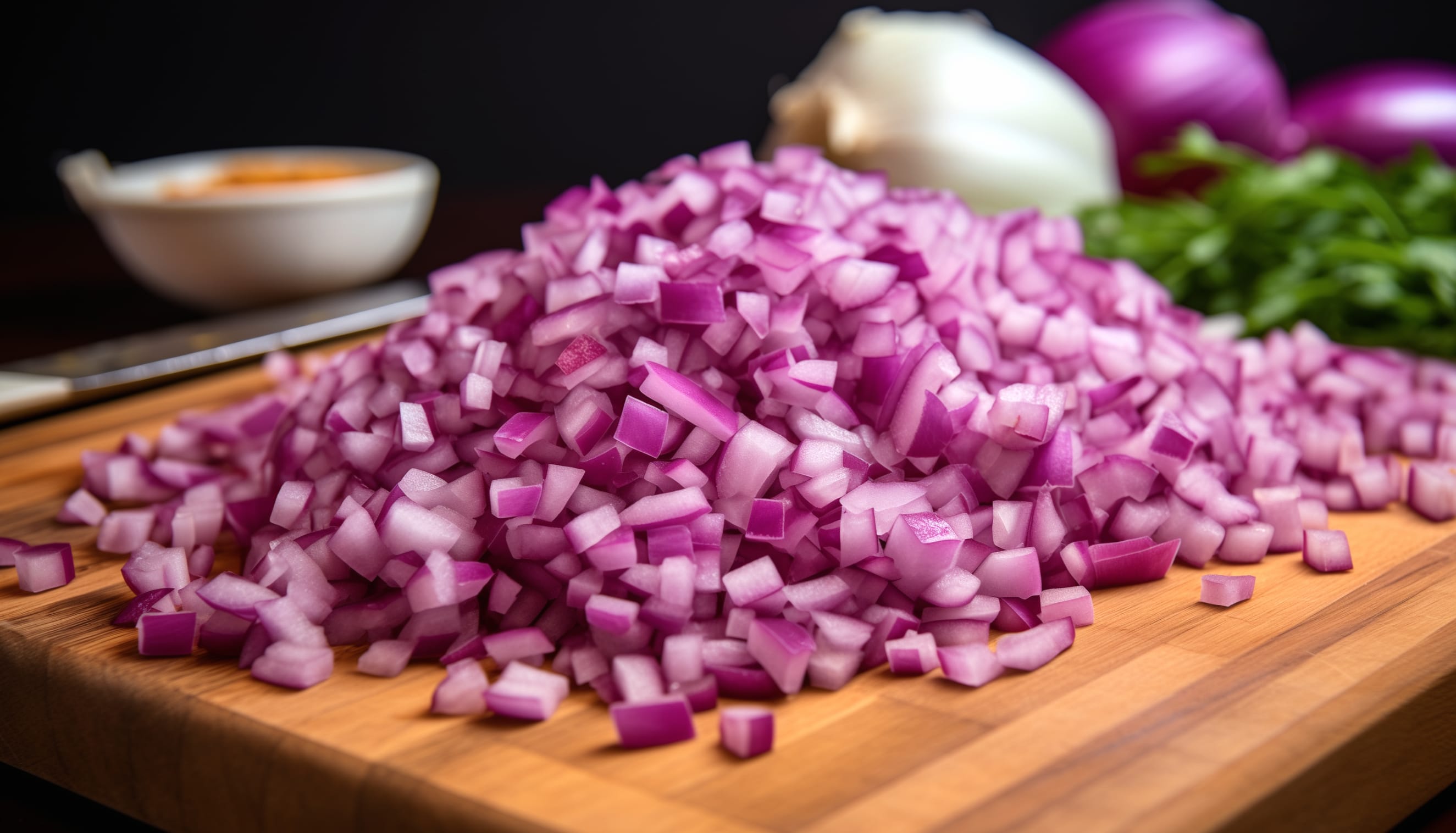 Freshly Chopped Onion wallpapers HD quality