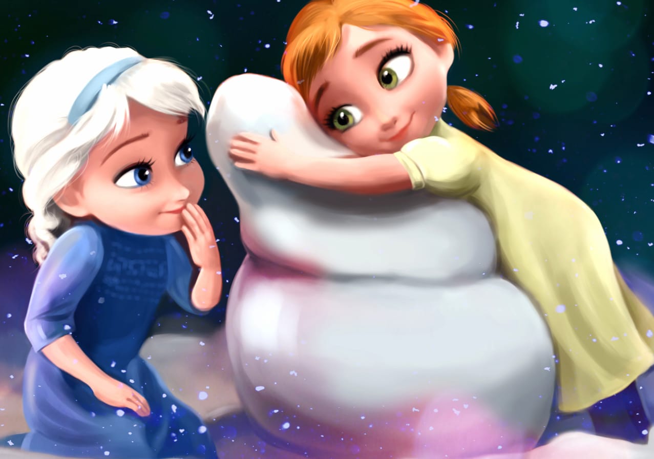 Frozen Elsa and Anna Snow wallpapers HD quality