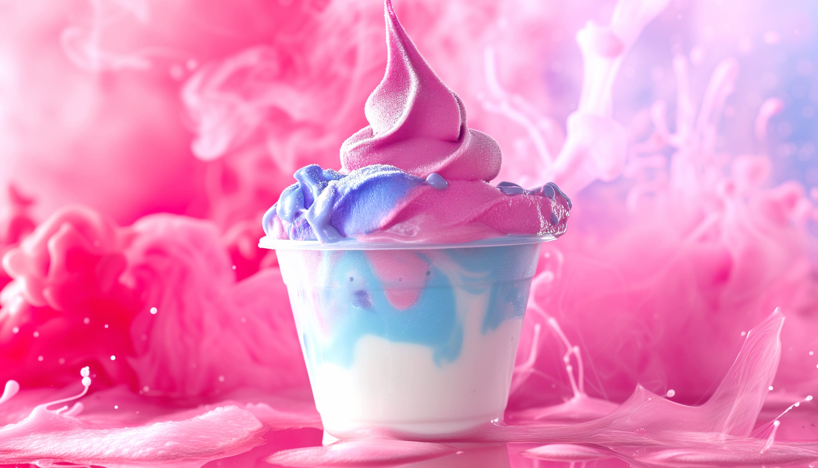 Frozen Yogurt Delight at 320 x 480 iPhone size wallpapers HD quality