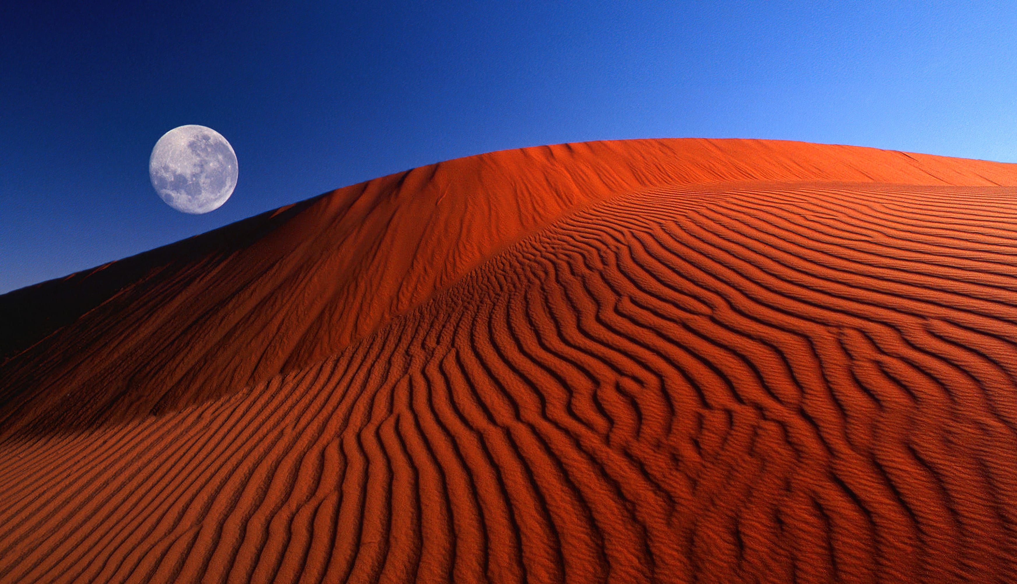 Full moon Dunes wallpapers HD quality