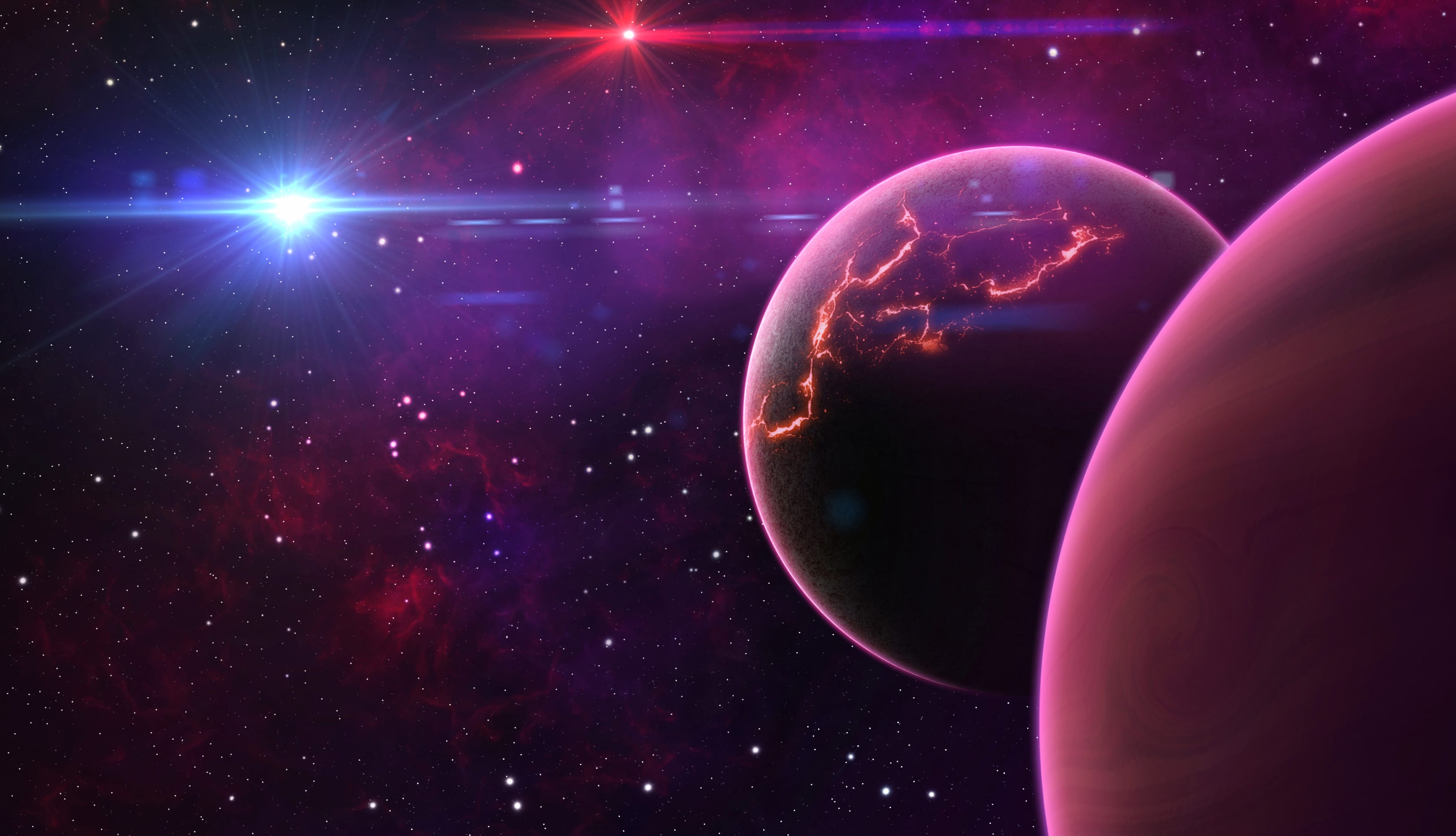 Galactic Journey HD Sci-Fi Space Wallpaper wallpapers HD quality