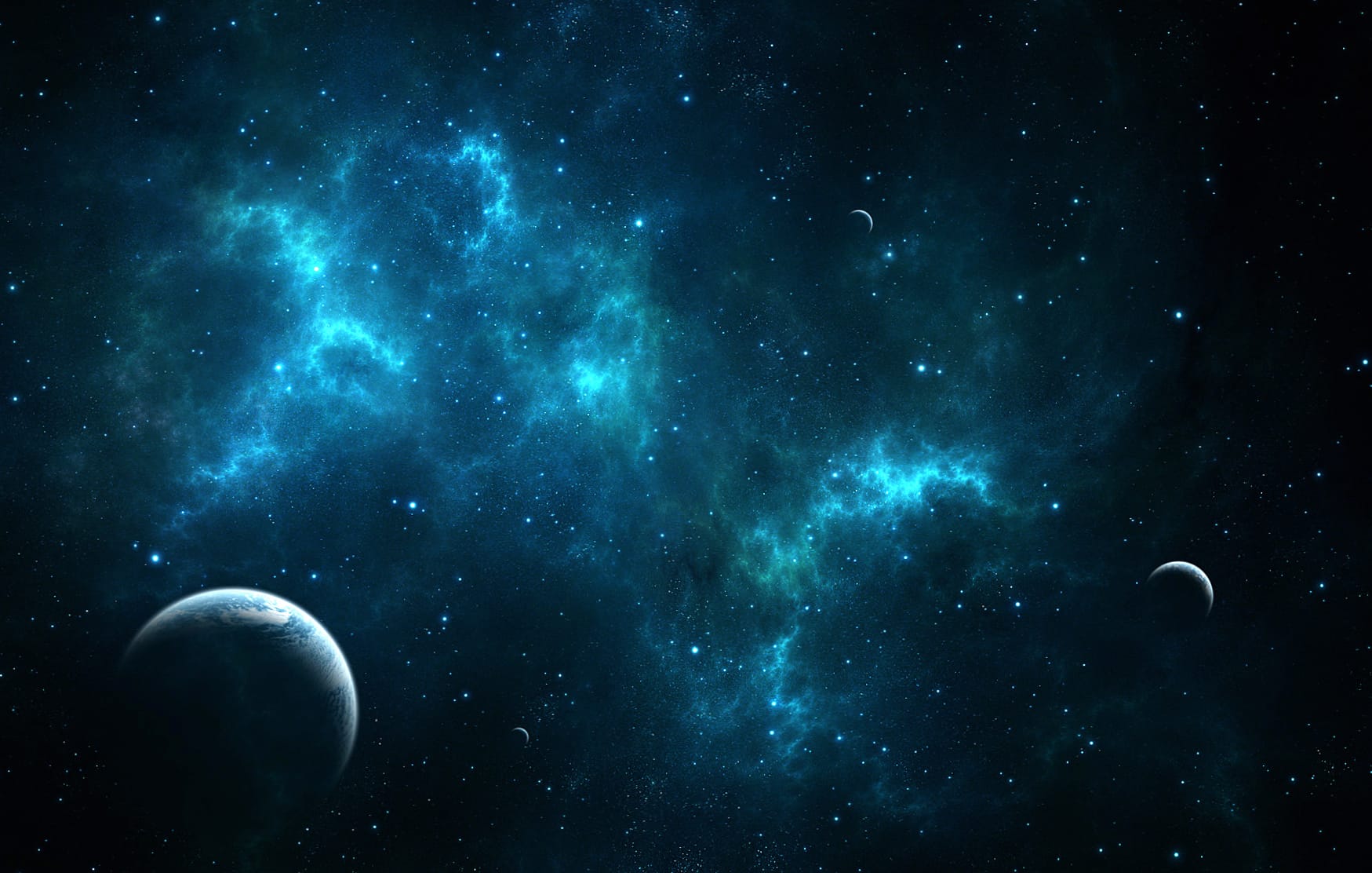 Galactic Nebula Sci-Fi Space at 1280 x 720 HD size wallpapers HD quality