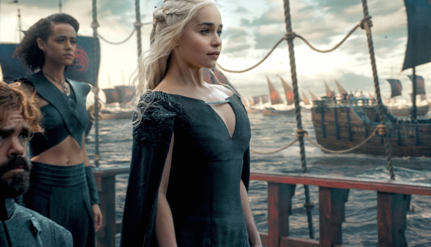 Game of Thrones Daenerys, Tyrion & Missandei on Deck wallpapers HD quality