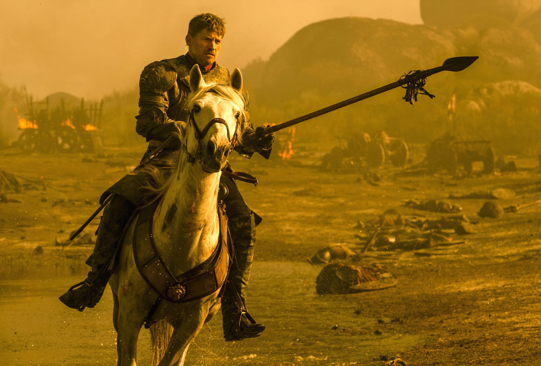 Game of Thrones Jaime Lannister at 640 x 960 iPhone 4 size wallpapers HD quality