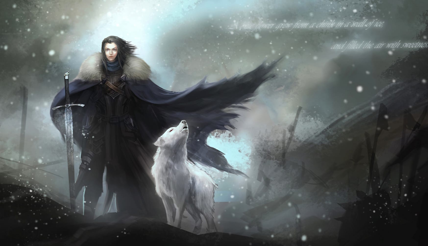 Game of Thrones Stark Winter wallpapers HD quality