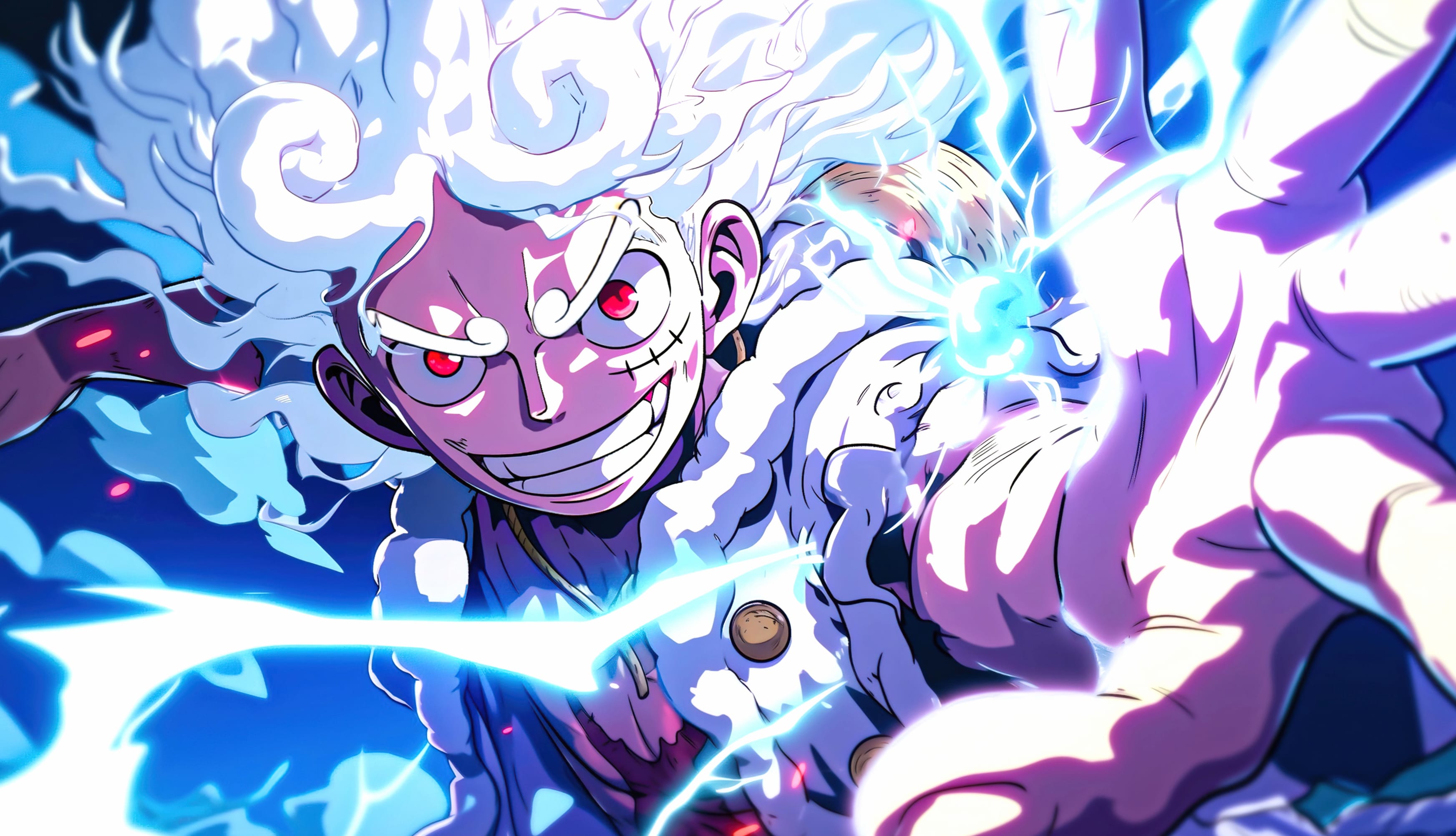 Gear 5 Luffy Artwork wallpapers HD quality